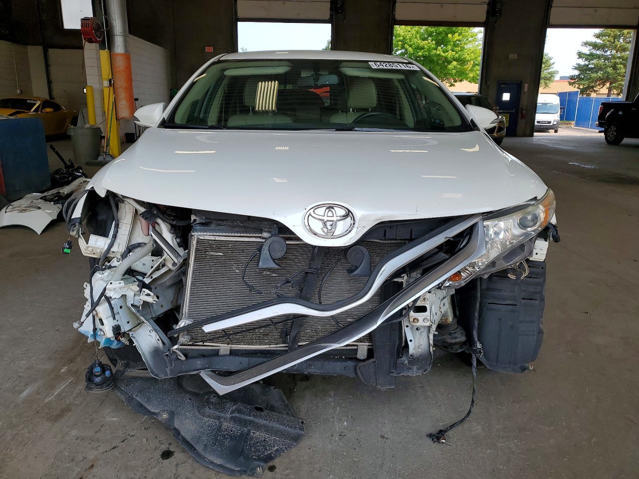 2014 Toyota Venza Xle White vin: 4T3BK3BB8EU103124