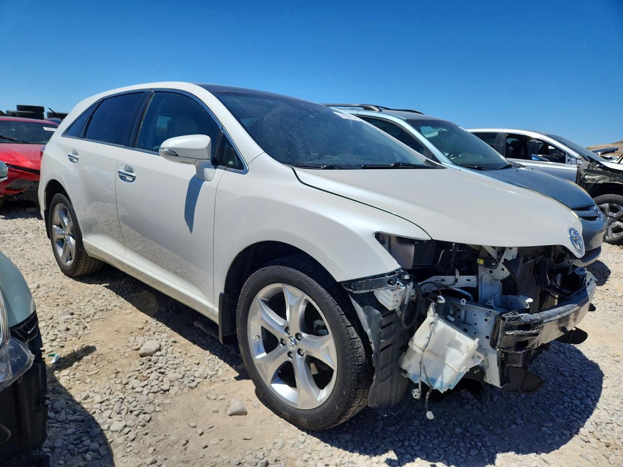 2015 Toyota Venza Limited White vin: 4T3BK3BB8FU109734
