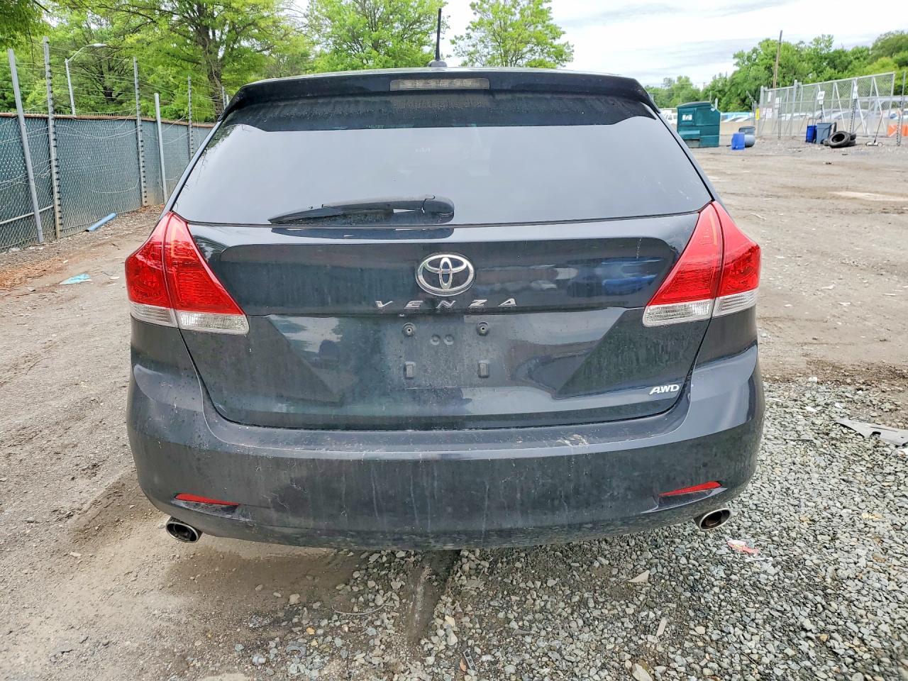 2010 Toyota Venza Awd V6 Black vin: 4T3BK3BB9AU043834