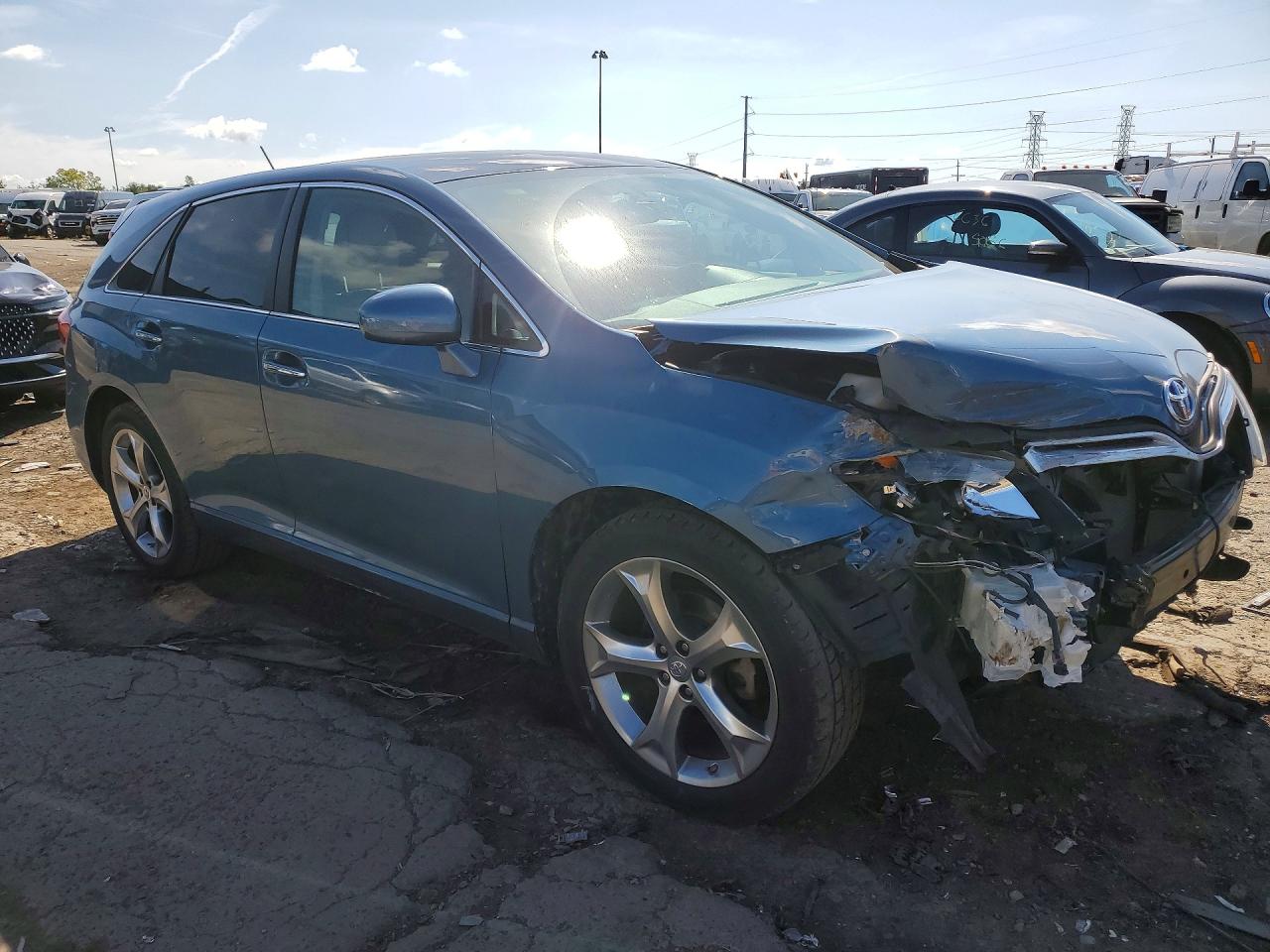 2011 Toyota Venza Awd V6 Синий vin: 4T3BK3BB9BU046752