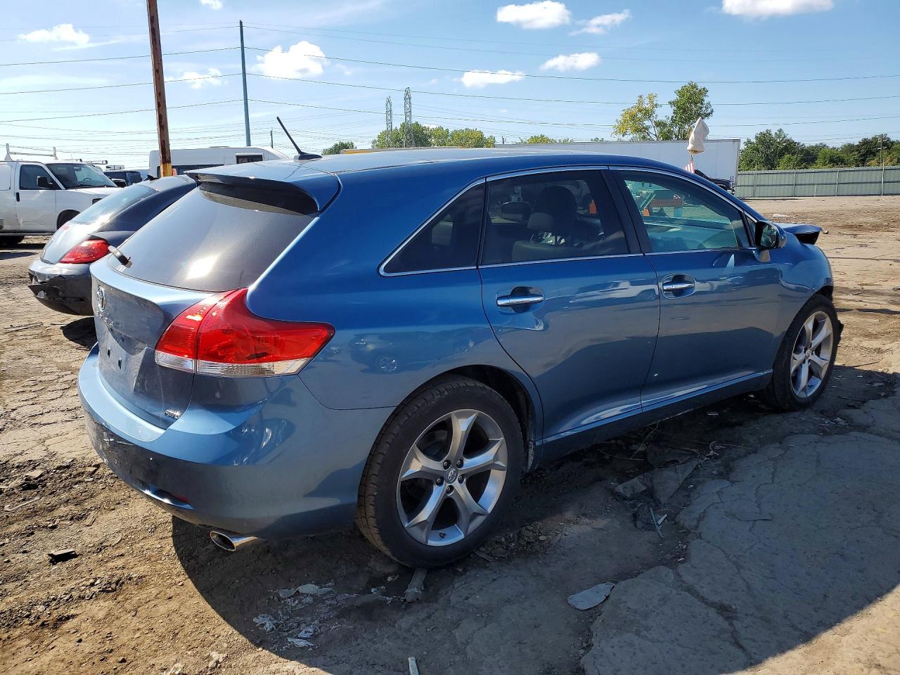 2011 Toyota Venza Awd V6 Синий vin: 4T3BK3BB9BU046752