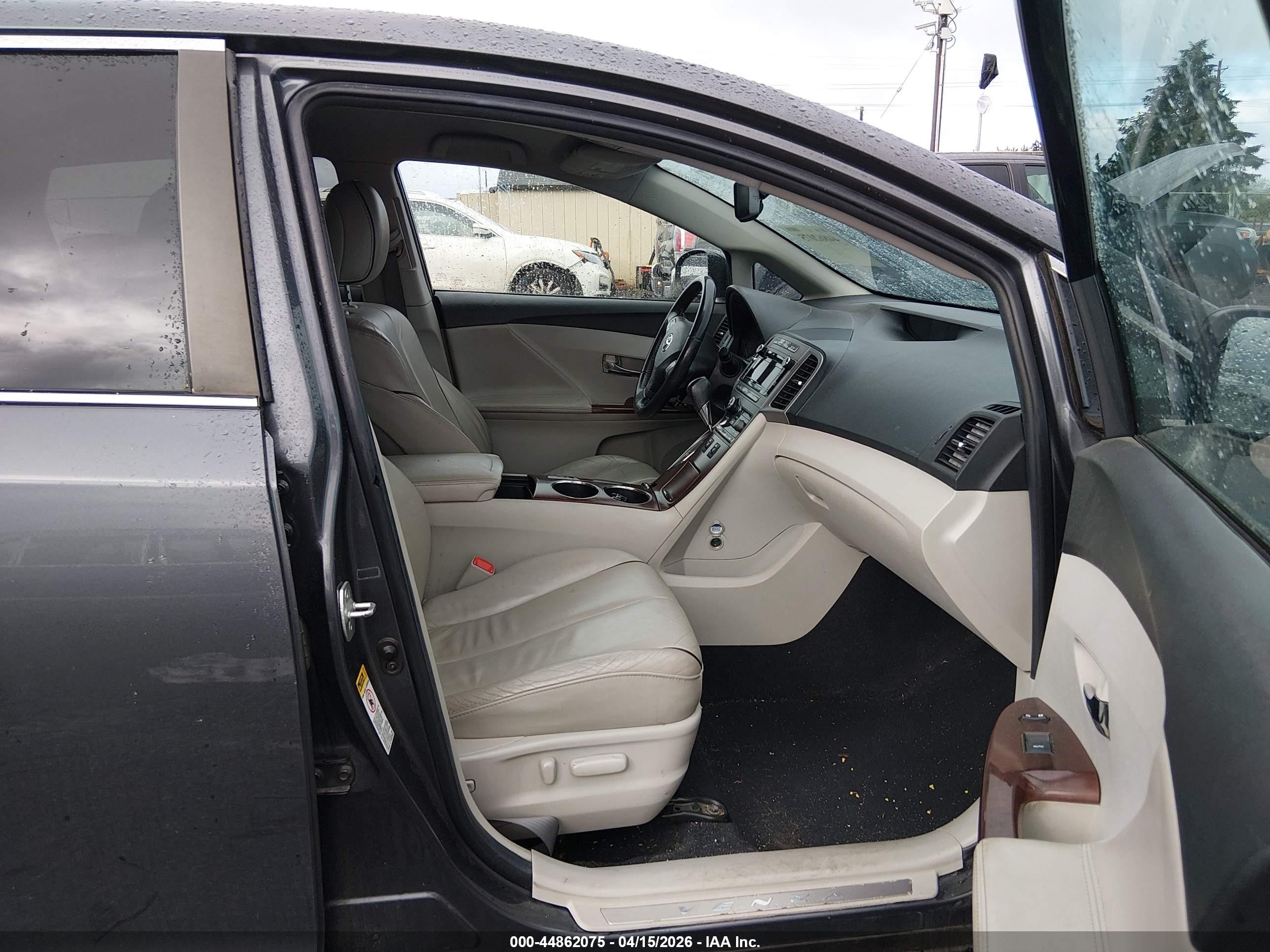 2011 Toyota Venza Base V6 Gray vin: 4T3BK3BB9BU052003