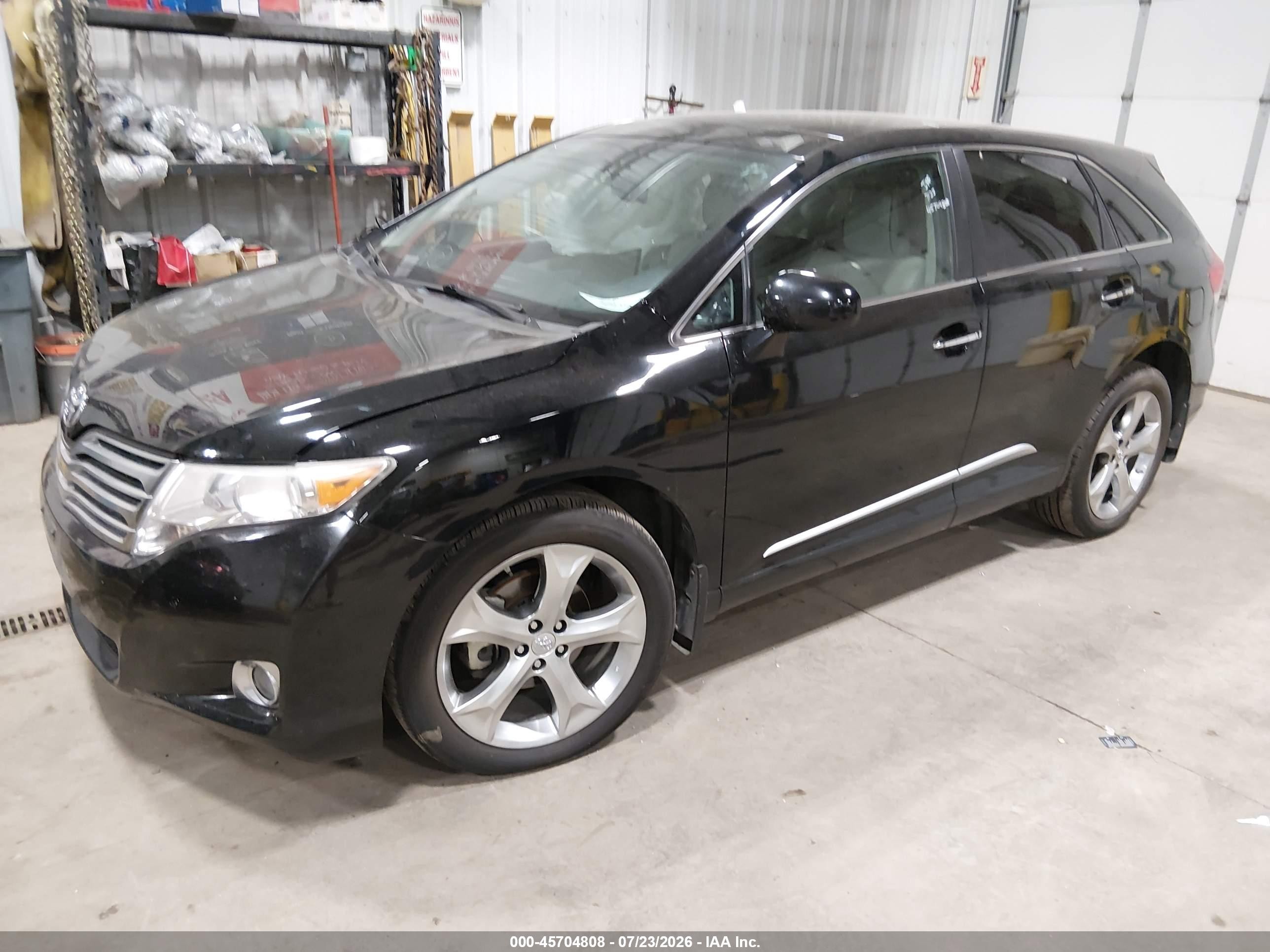 2011 Toyota Venza Base V6 Black vin: 4T3BK3BB9BU055371