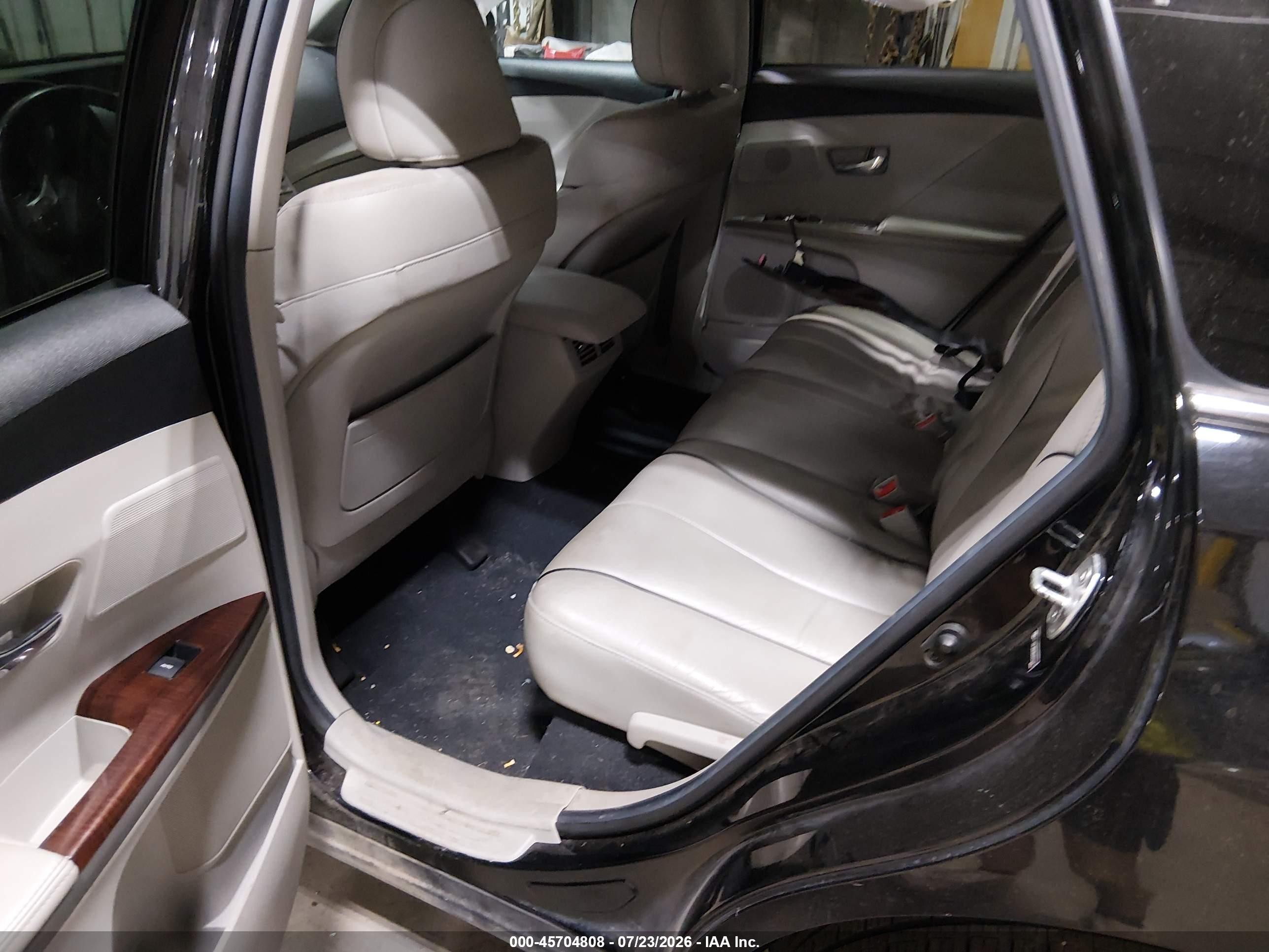 2011 Toyota Venza Base V6 Black vin: 4T3BK3BB9BU055371