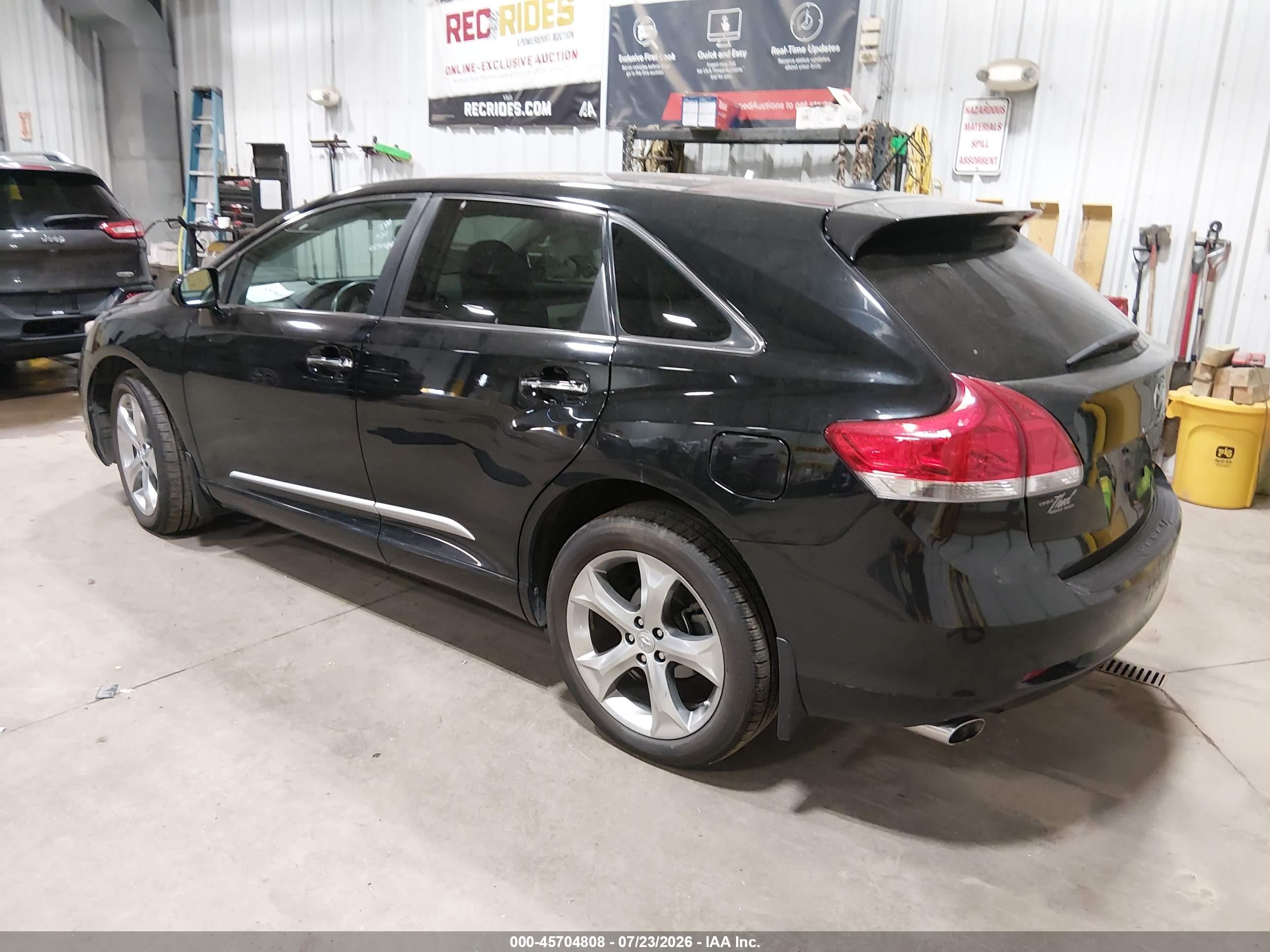 2011 Toyota Venza Base V6 Black vin: 4T3BK3BB9BU055371