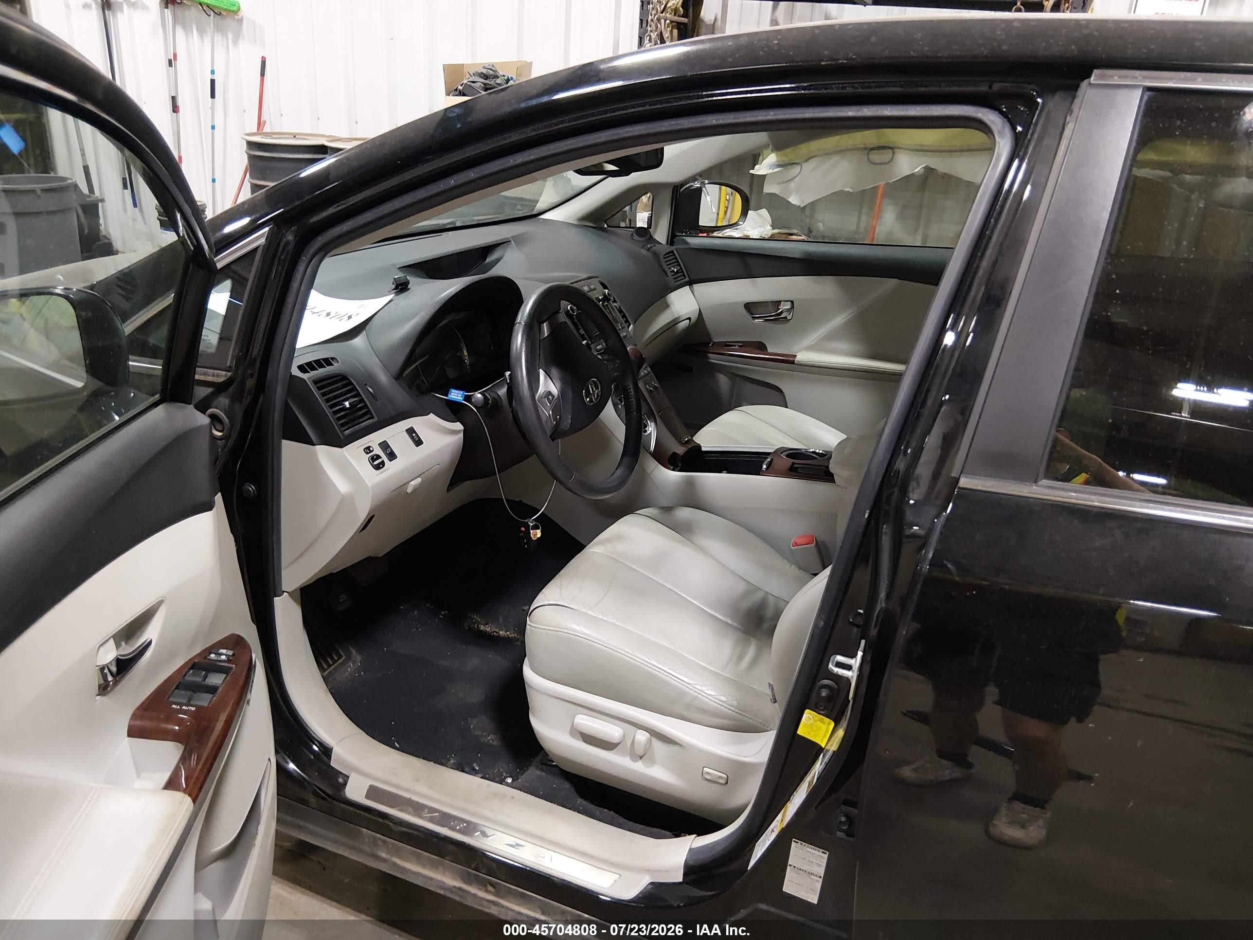 2011 Toyota Venza Base V6 Black vin: 4T3BK3BB9BU055371