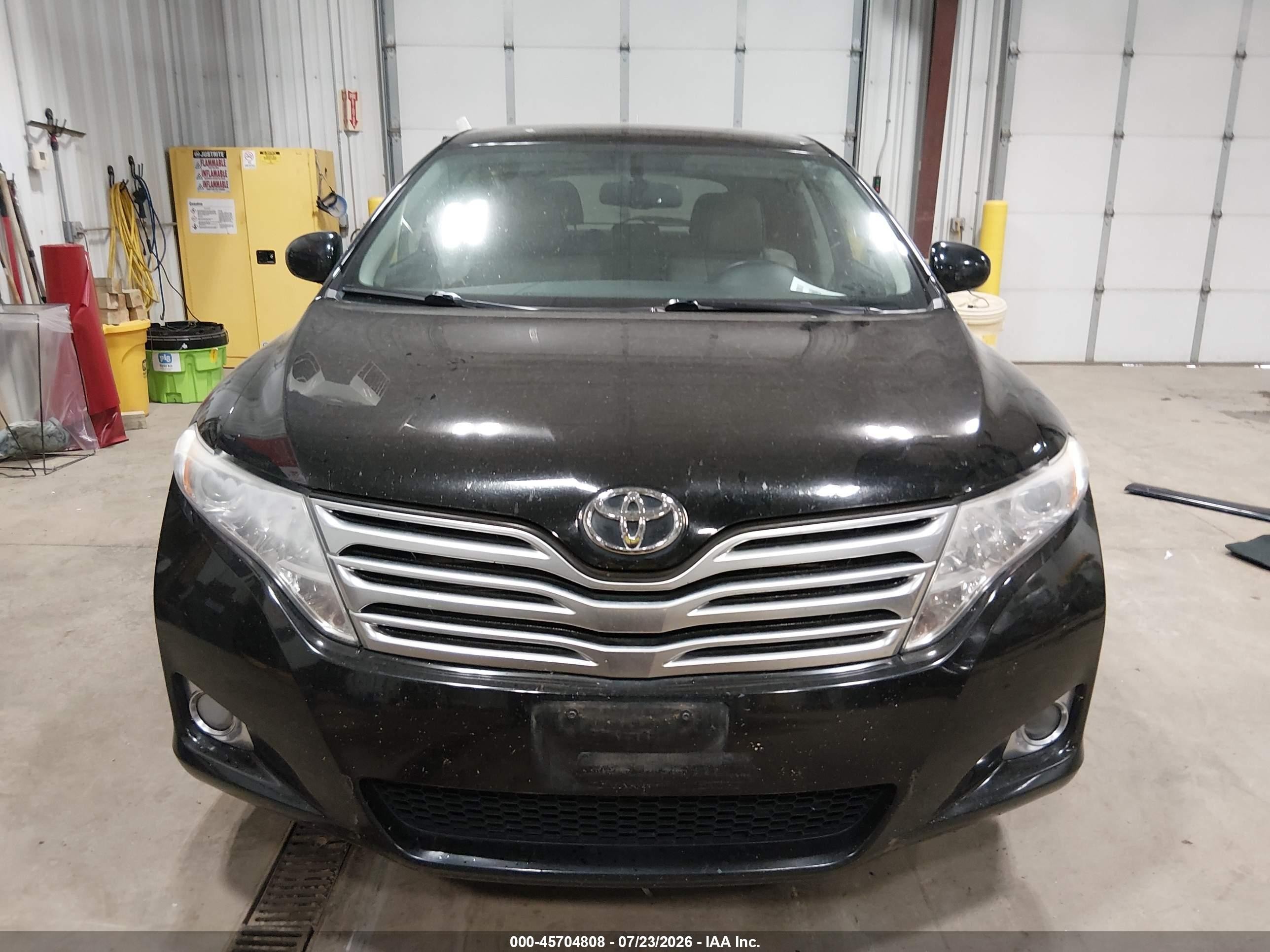 2011 Toyota Venza Base V6 Black vin: 4T3BK3BB9BU055371