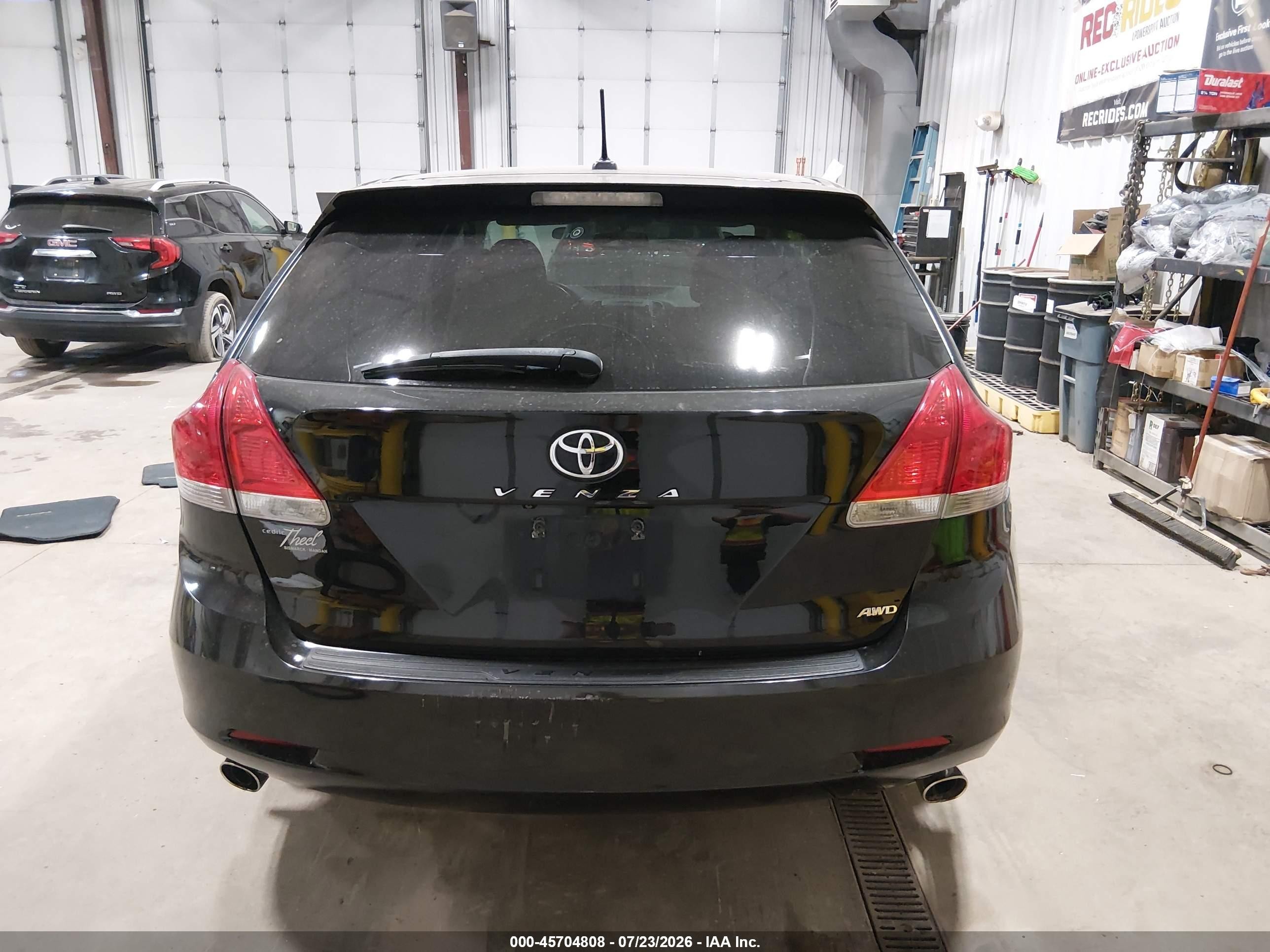 2011 Toyota Venza Base V6 Black vin: 4T3BK3BB9BU055371