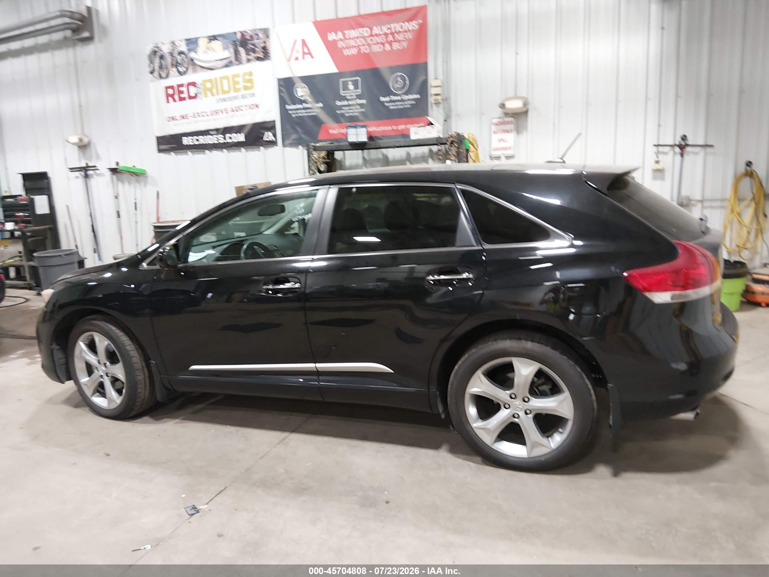 2011 Toyota Venza Base V6 Black vin: 4T3BK3BB9BU055371