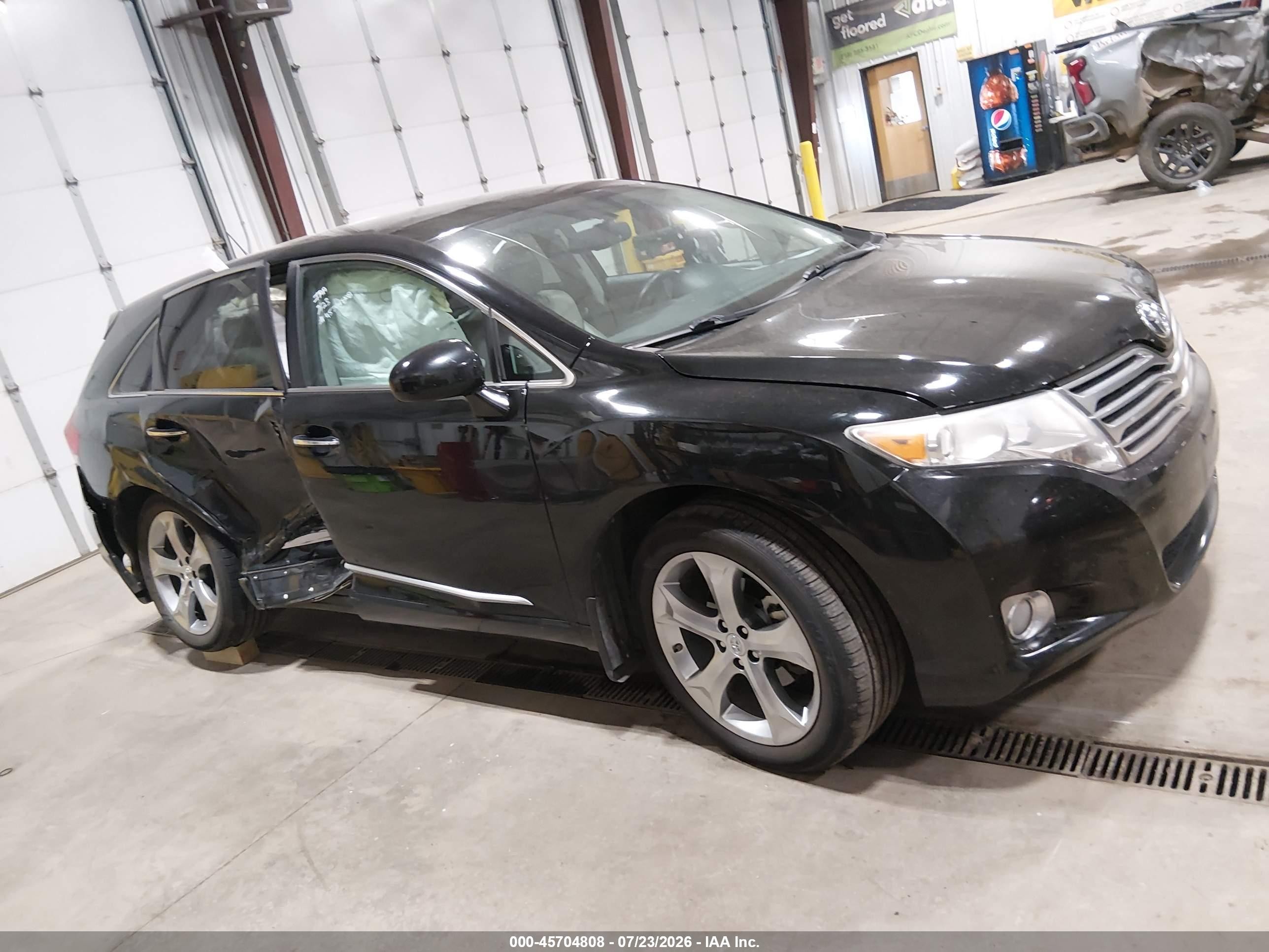 2011 Toyota Venza Base V6 Black vin: 4T3BK3BB9BU055371