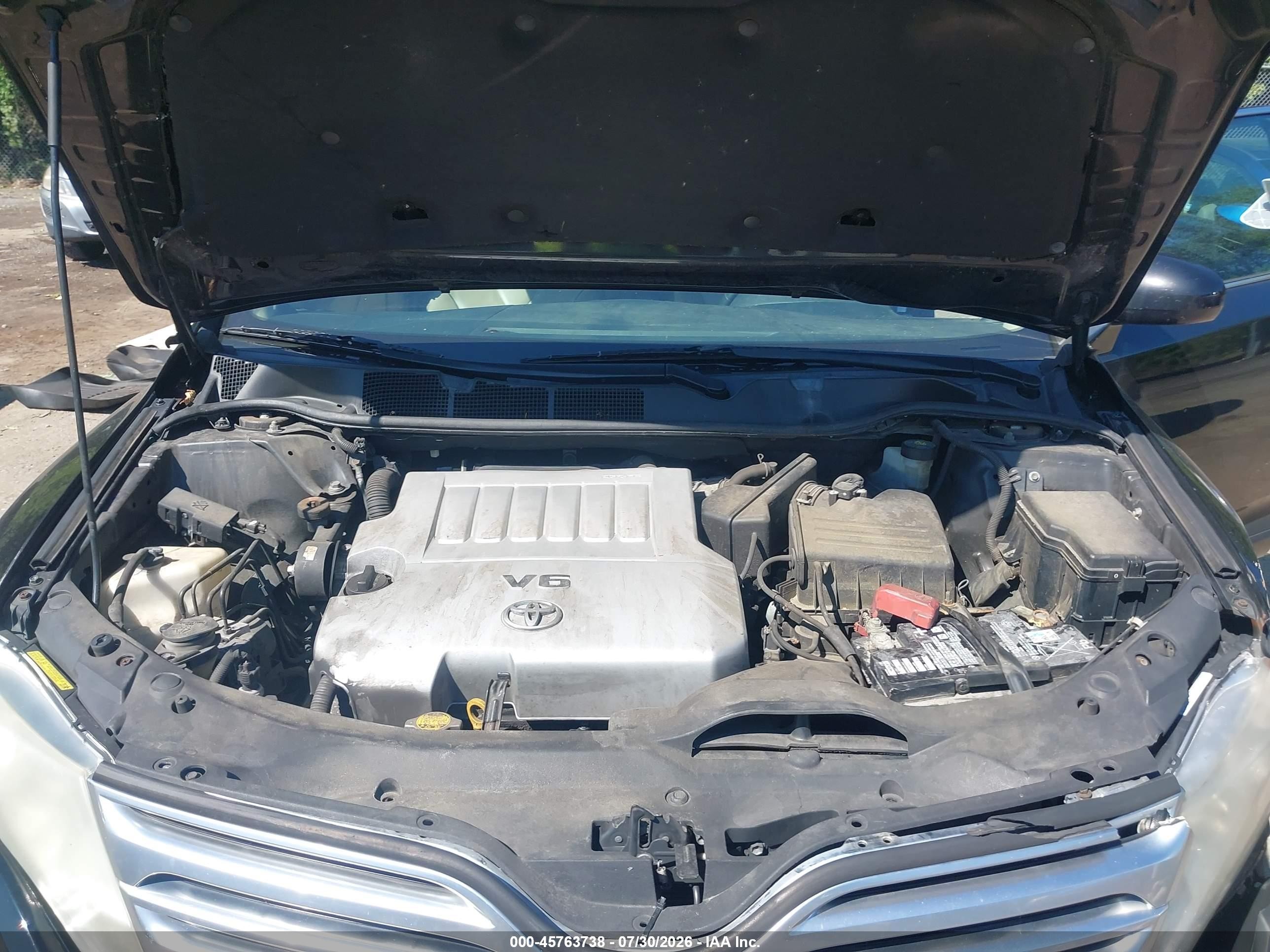 2012 Toyota Venza Limited V6 Black vin: 4T3BK3BB9CU068476