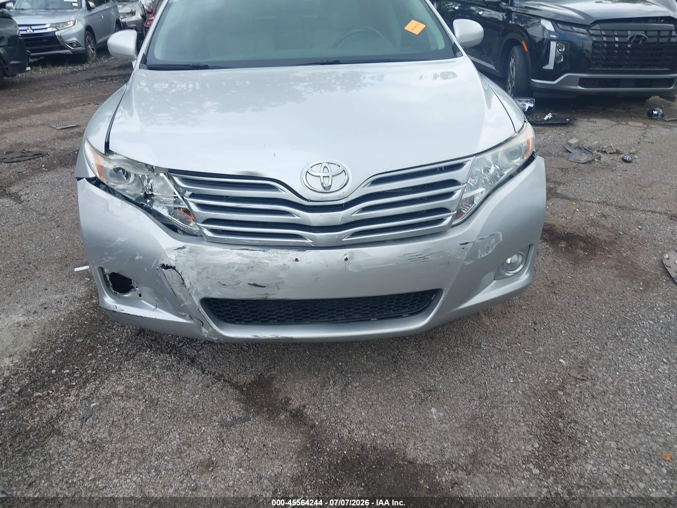 2012 Toyota Venza Limited V6 Silver vin: 4T3BK3BB9CU069711