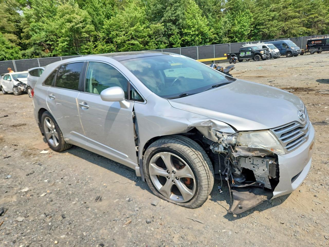 2012 Toyota Venza Limited Silver vin: 4T3BK3BB9CU072494