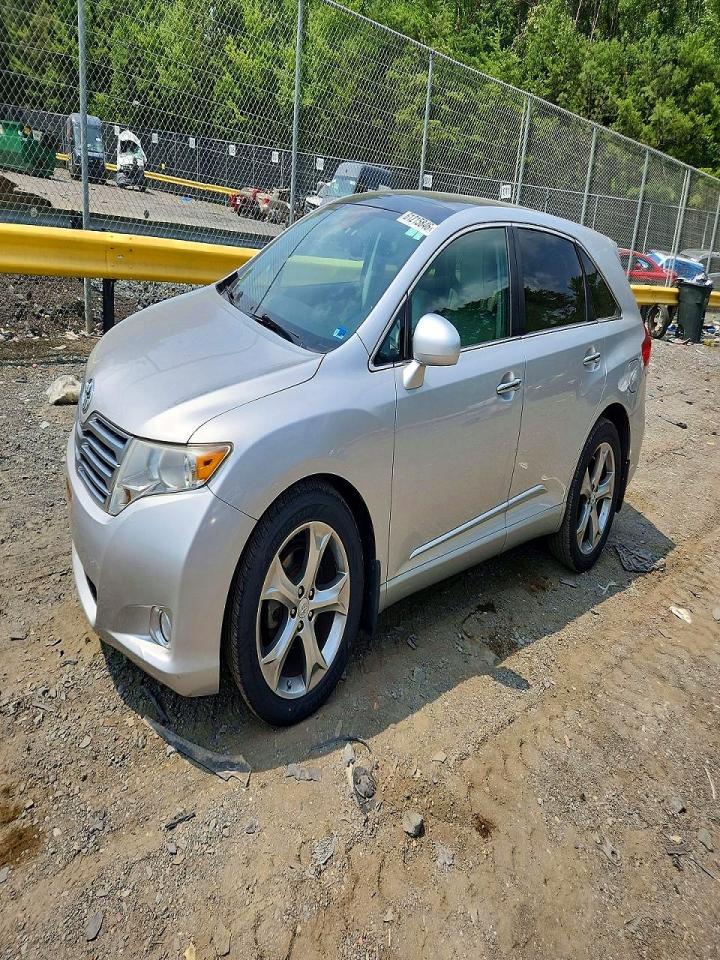 2012 Toyota Venza Limited Silver vin: 4T3BK3BB9CU072494
