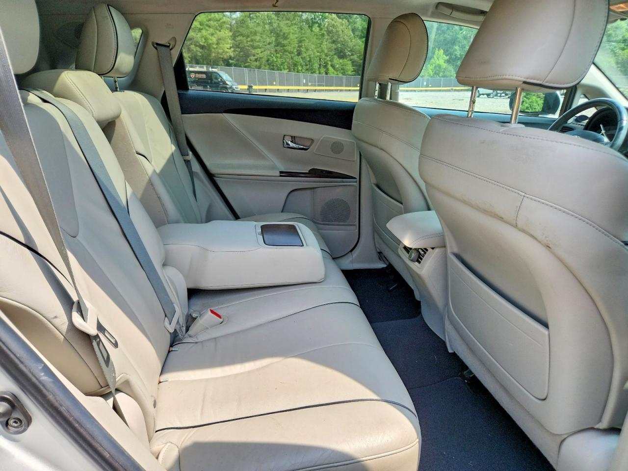 2012 Toyota Venza Limited Silver vin: 4T3BK3BB9CU072494