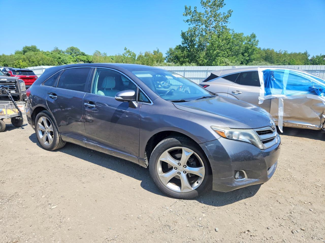 2013 Toyota Venza Limited Gray vin: 4T3BK3BB9DU074456