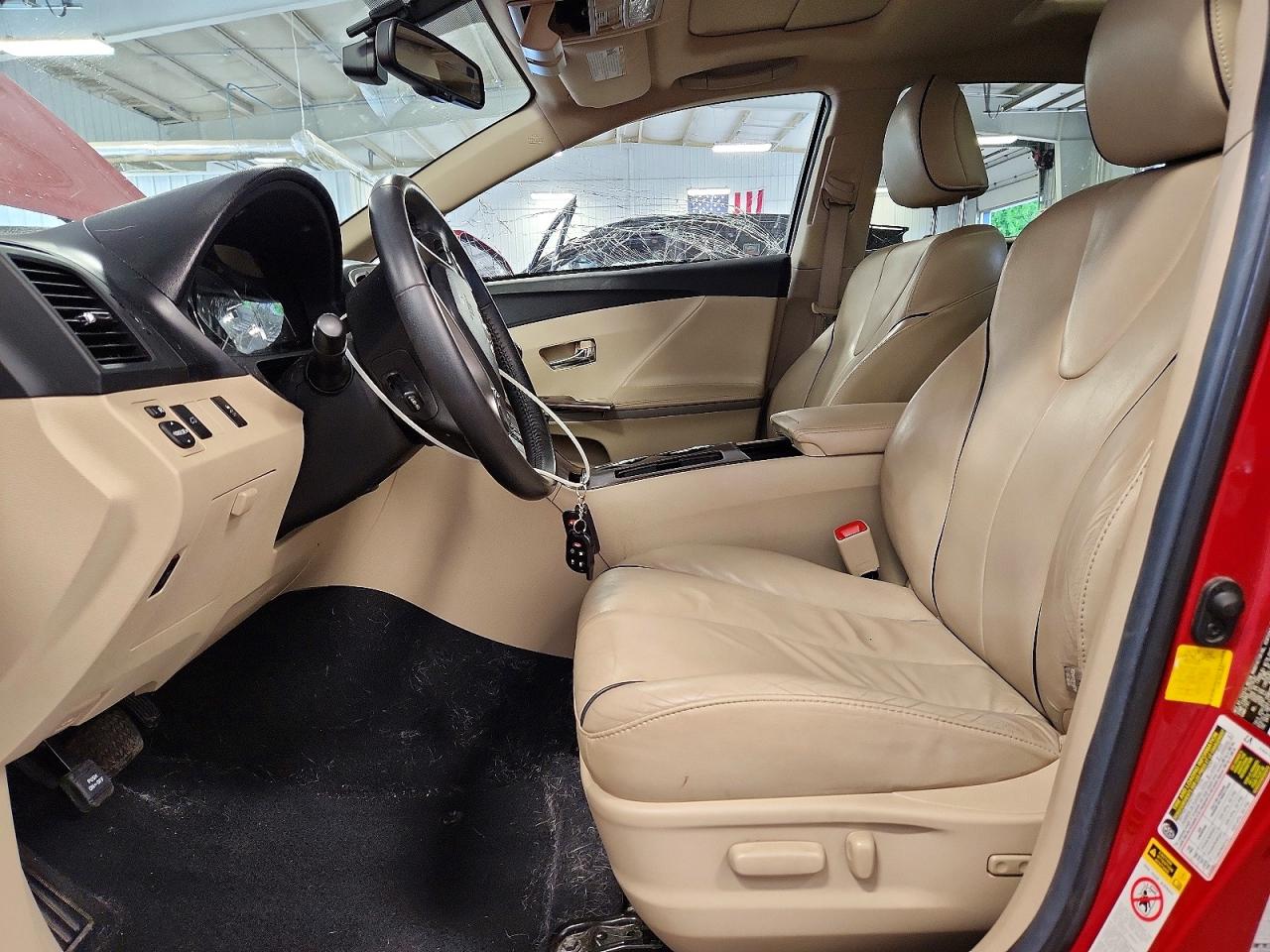 2013 Toyota Venza Limited Red vin: 4T3BK3BB9DU086011