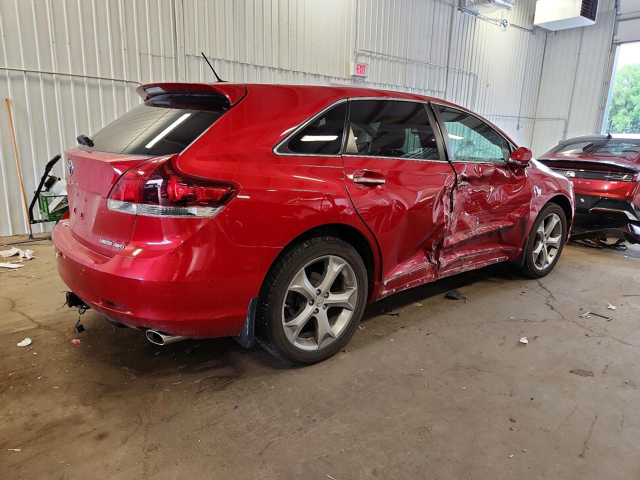 2013 Toyota Venza Limited Red vin: 4T3BK3BB9DU086011