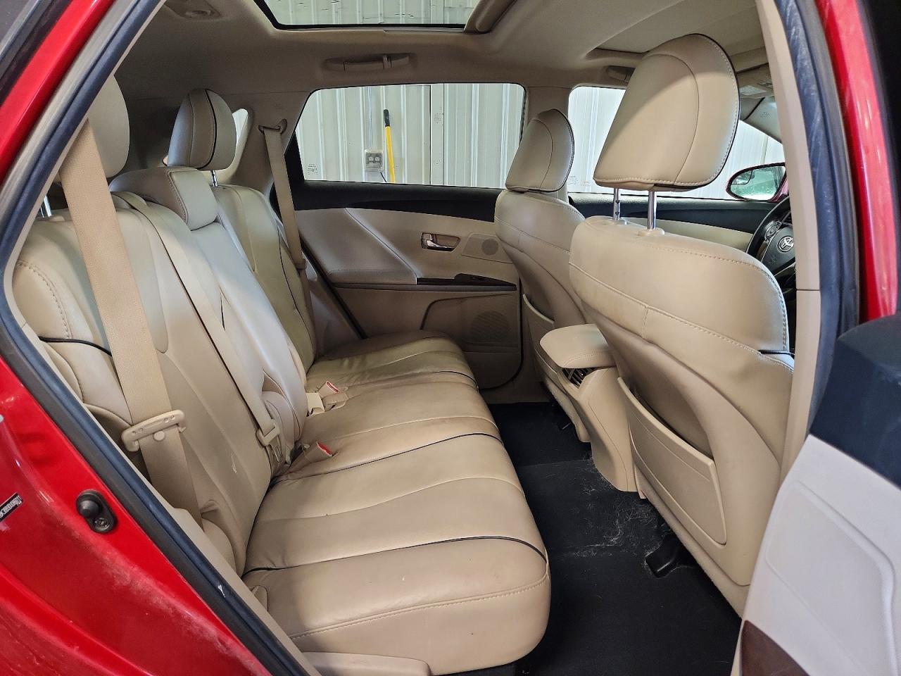 2013 Toyota Venza Limited Red vin: 4T3BK3BB9DU086011