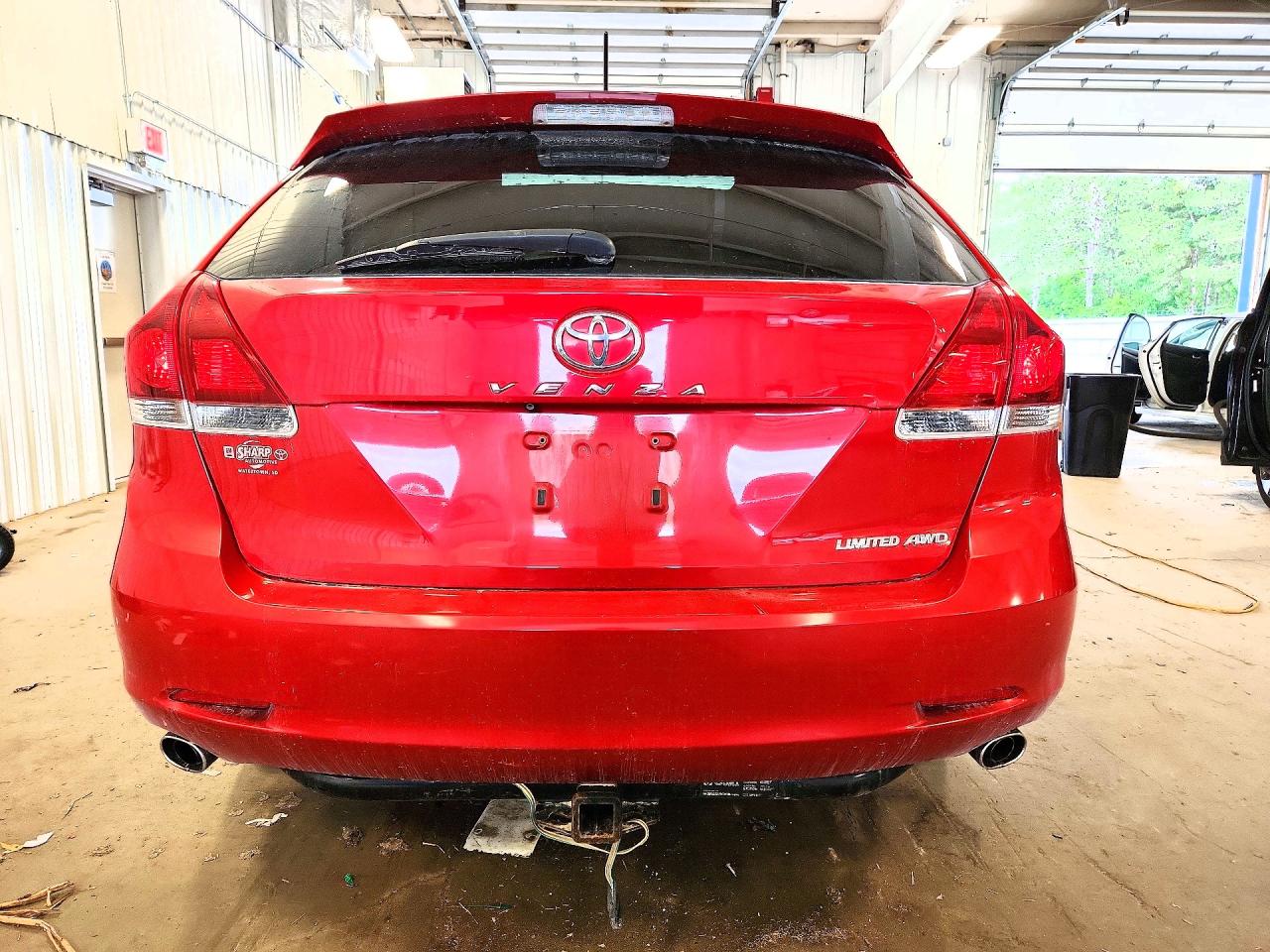 2013 Toyota Venza Limited Red vin: 4T3BK3BB9DU086011