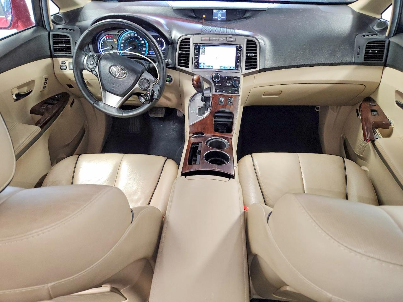 2013 Toyota Venza Limited Red vin: 4T3BK3BB9DU086011
