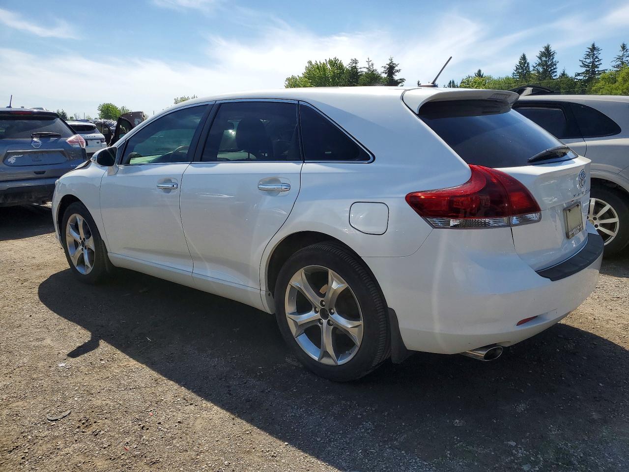 2014 Toyota Venza Le White vin: 4T3BK3BB9EU096457