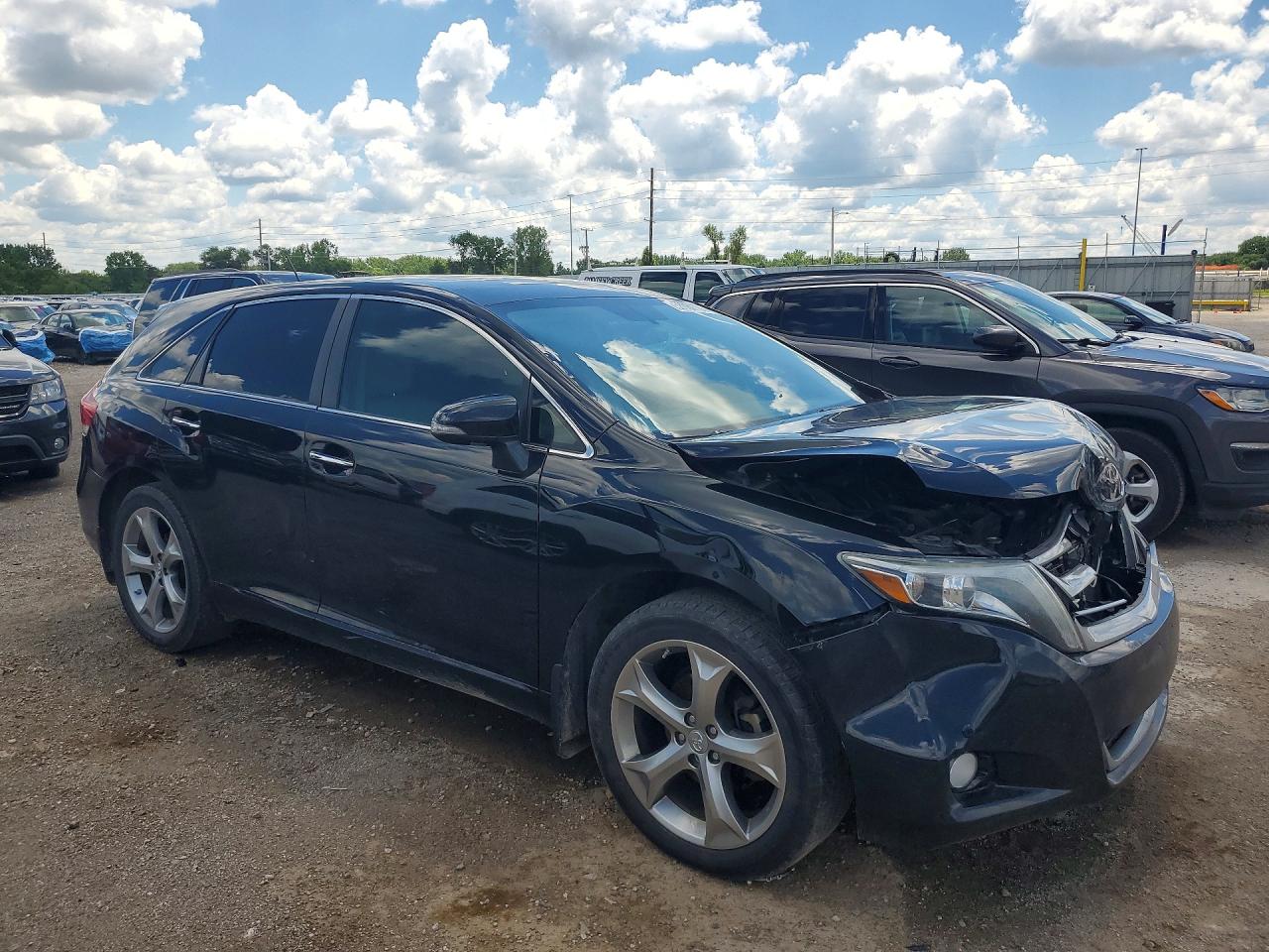 2014 Toyota Venza Limited Черный vin: 4T3BK3BB9EU098094