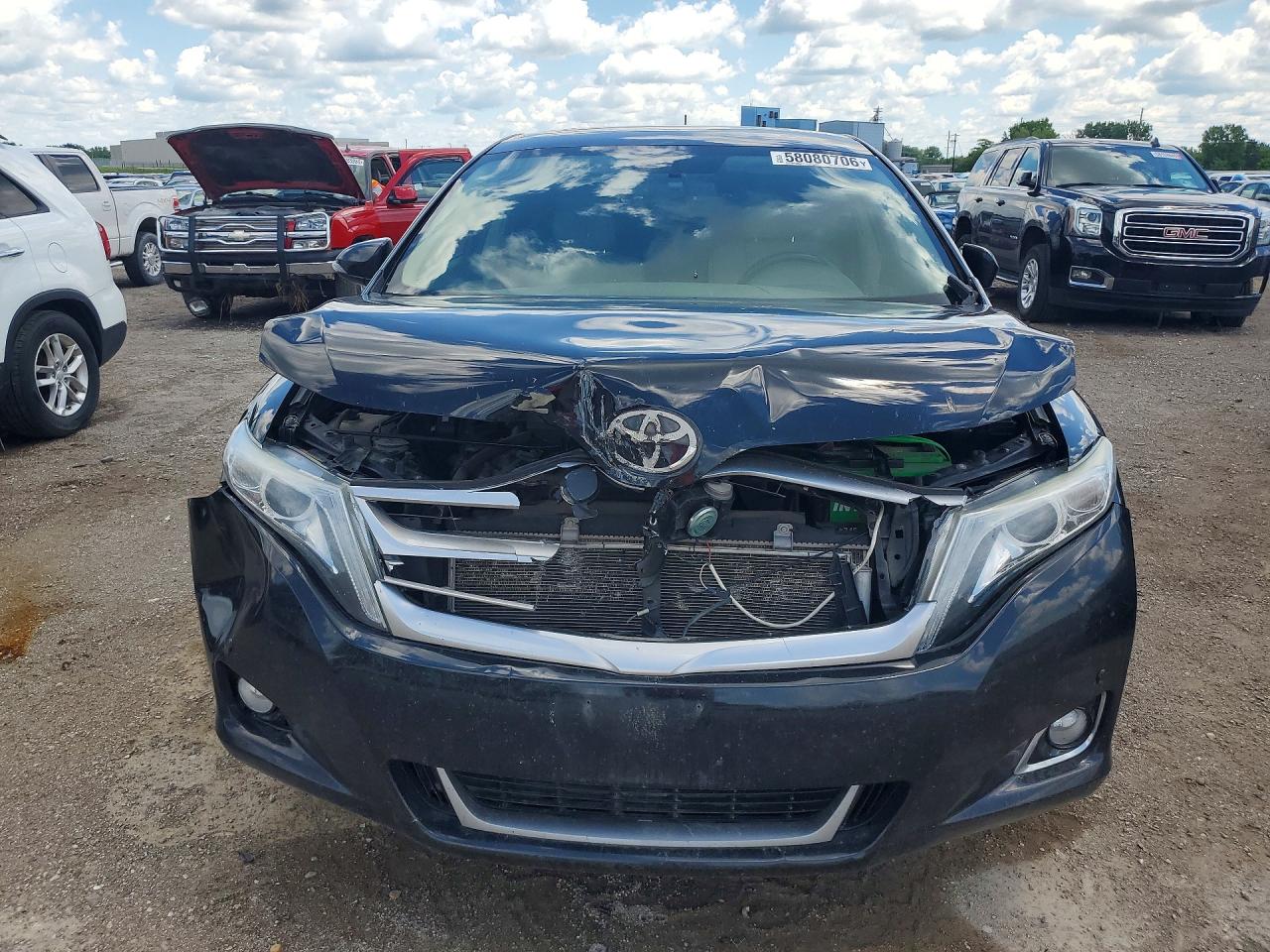 2014 Toyota Venza Limited Черный vin: 4T3BK3BB9EU098094