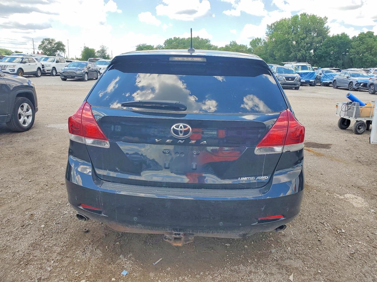 2014 Toyota Venza Limited Черный vin: 4T3BK3BB9EU098094