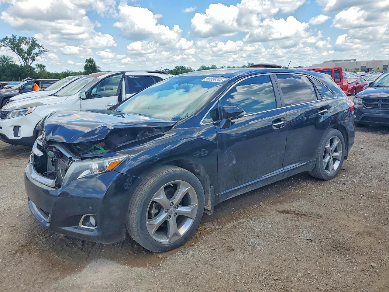 2014 Toyota Venza Limited Black vin: 4T3BK3BB9EU098094