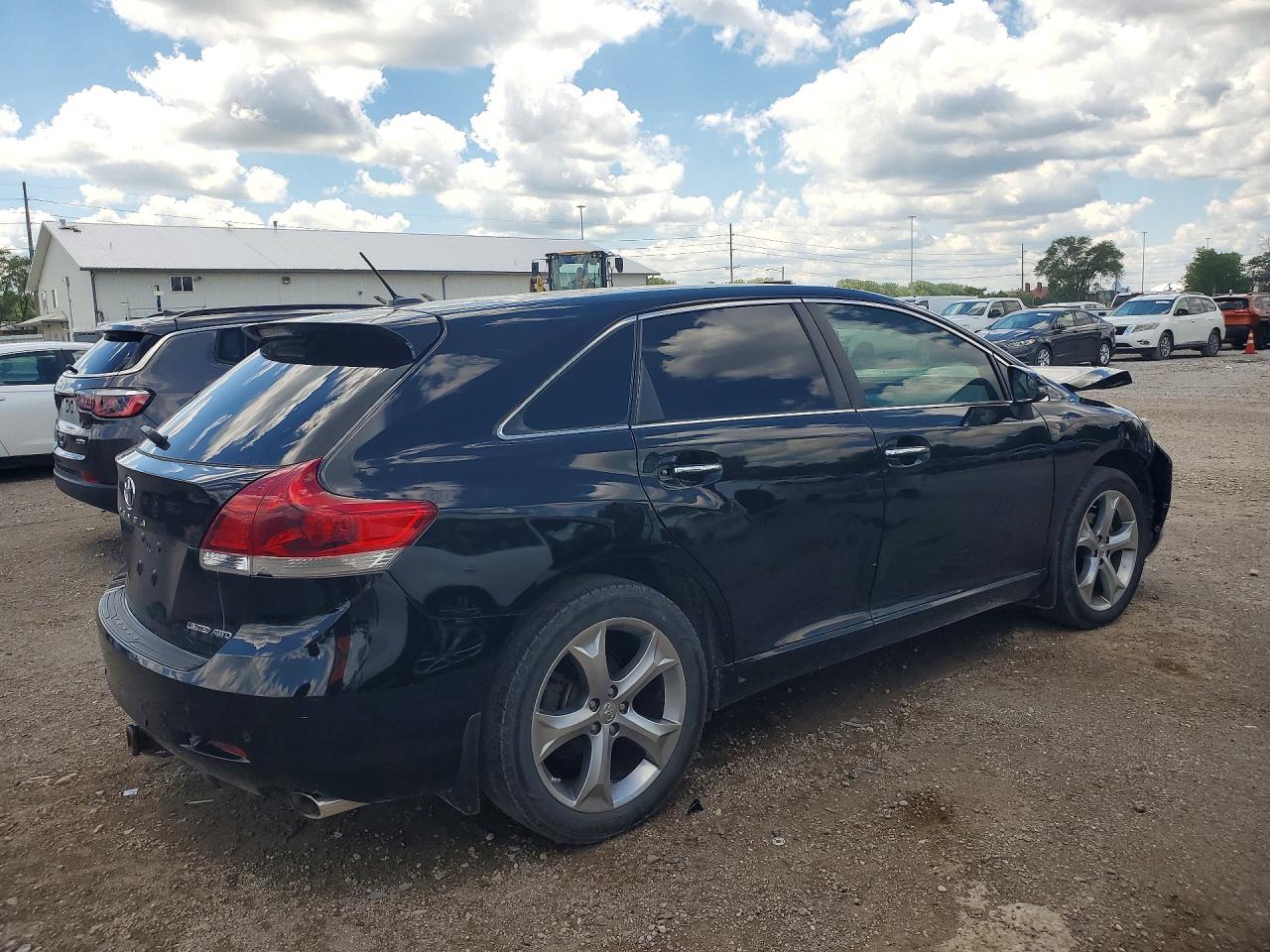 2014 Toyota Venza Limited Черный vin: 4T3BK3BB9EU098094