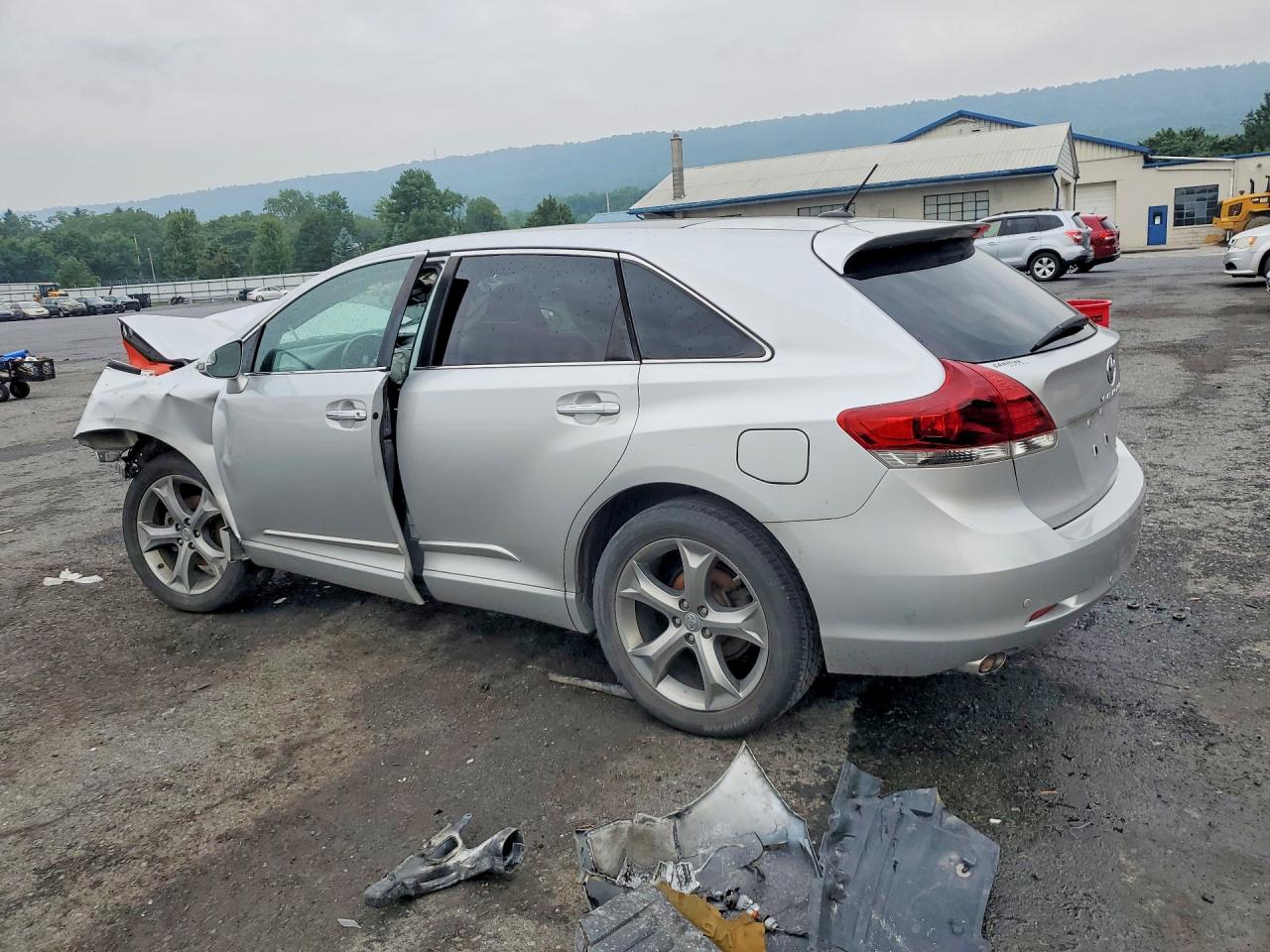 2014 Toyota Venza Limited Silver vin: 4T3BK3BB9EU098998