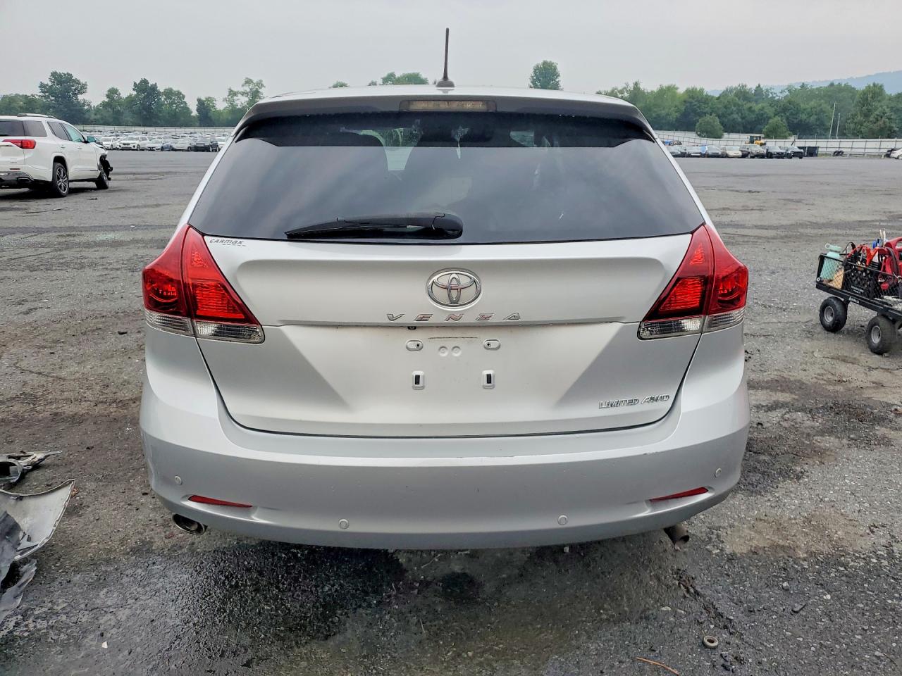 2014 Toyota Venza Limited Silver vin: 4T3BK3BB9EU098998