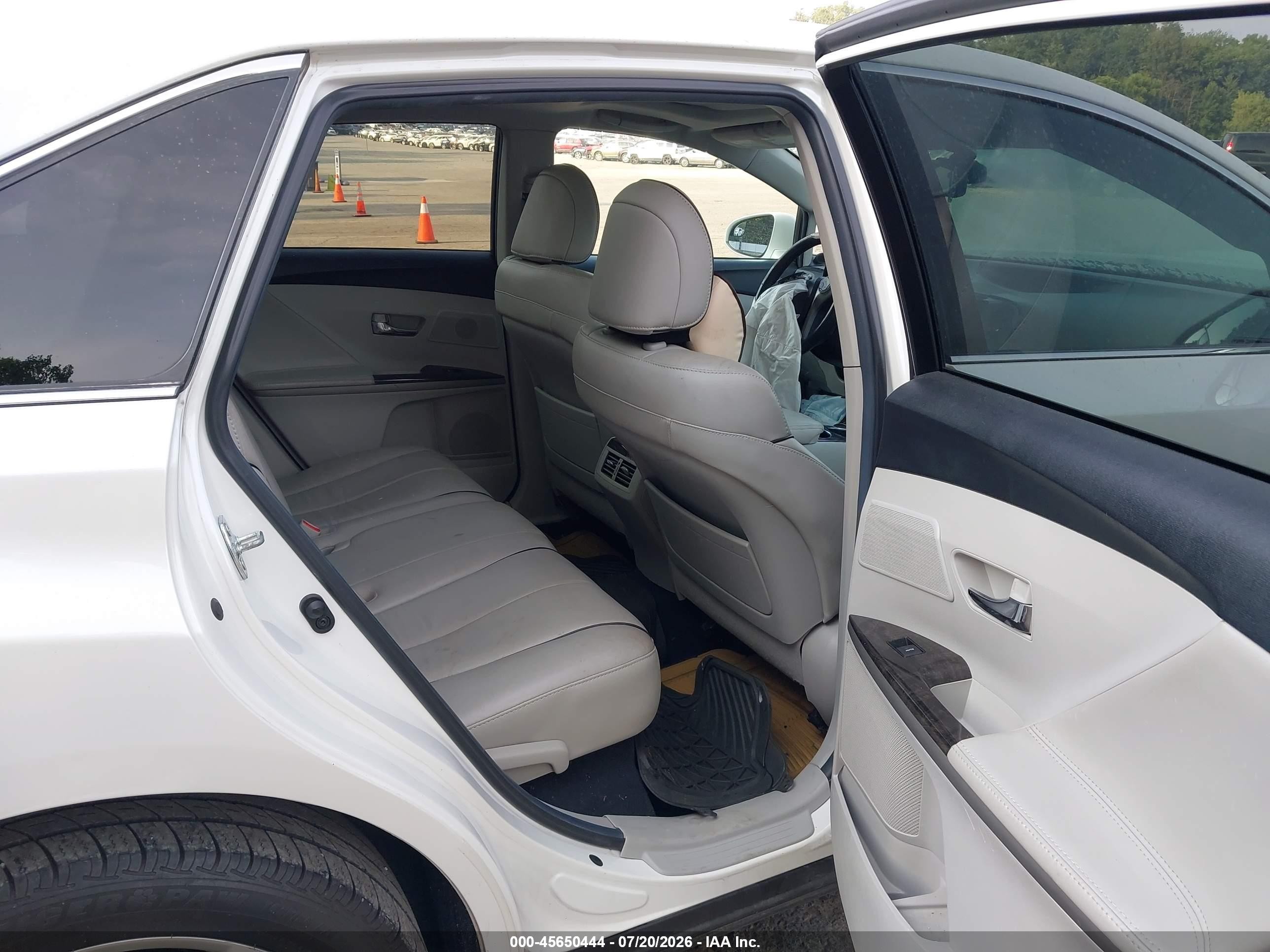 2014 Toyota Venza Base V6 Белый vin: 4T3BK3BB9EU101298