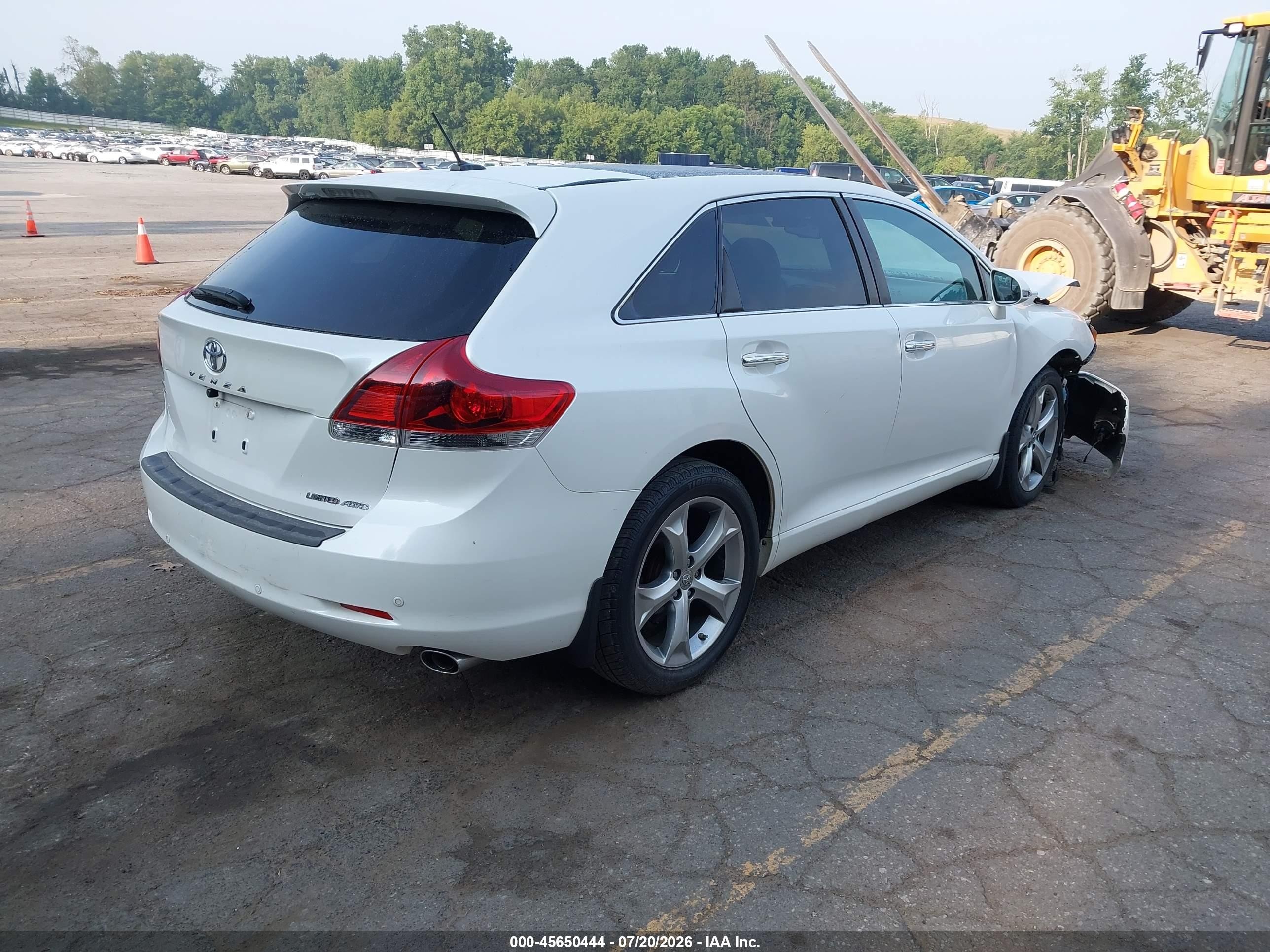 2014 Toyota Venza Base V6 Белый vin: 4T3BK3BB9EU101298
