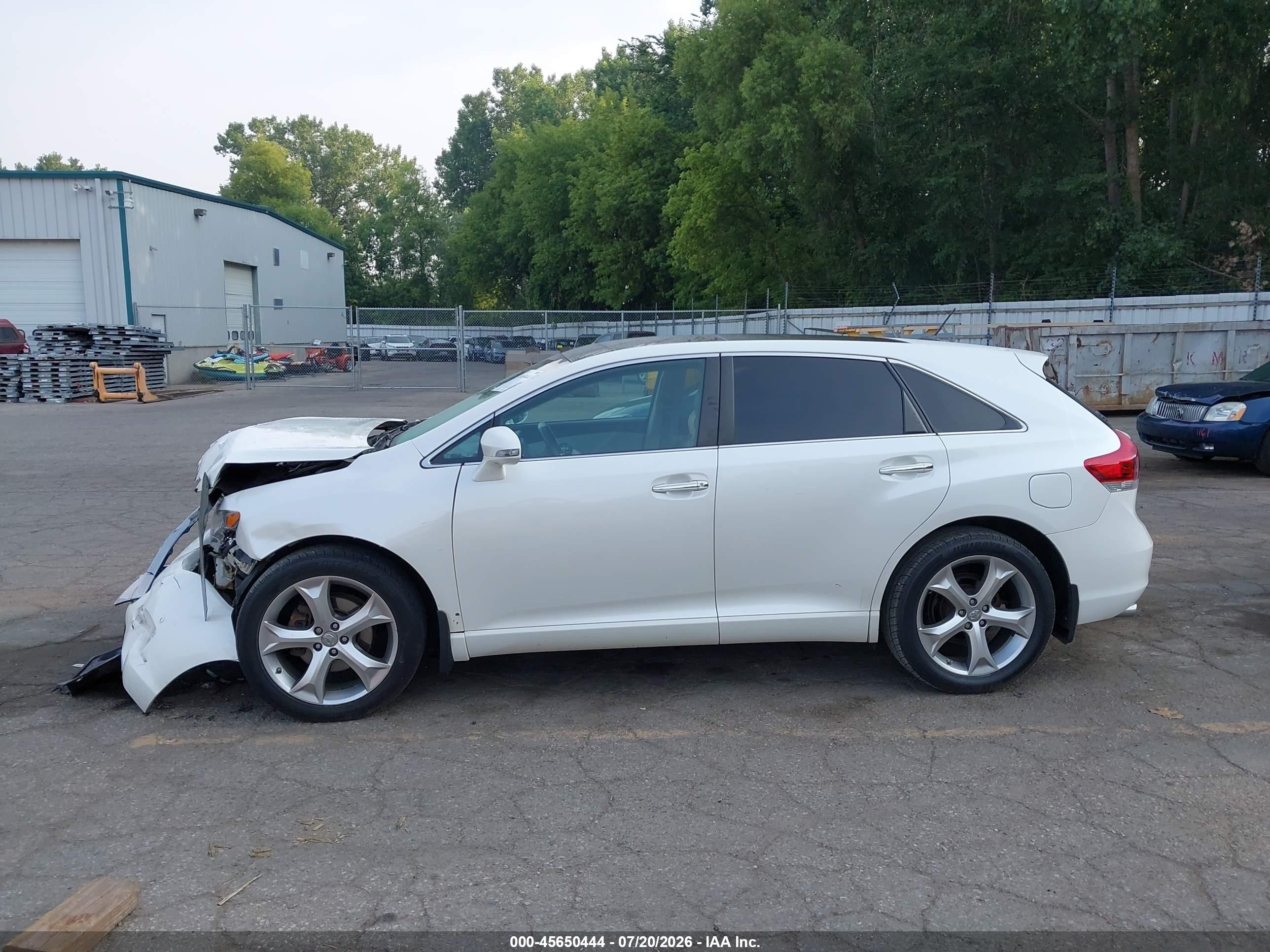 2014 Toyota Venza Base V6 Белый vin: 4T3BK3BB9EU101298