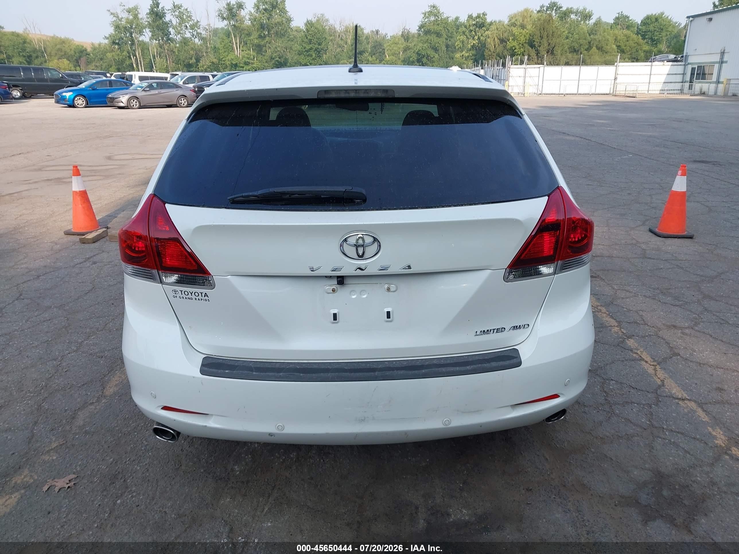 2014 Toyota Venza Base V6 Белый vin: 4T3BK3BB9EU101298