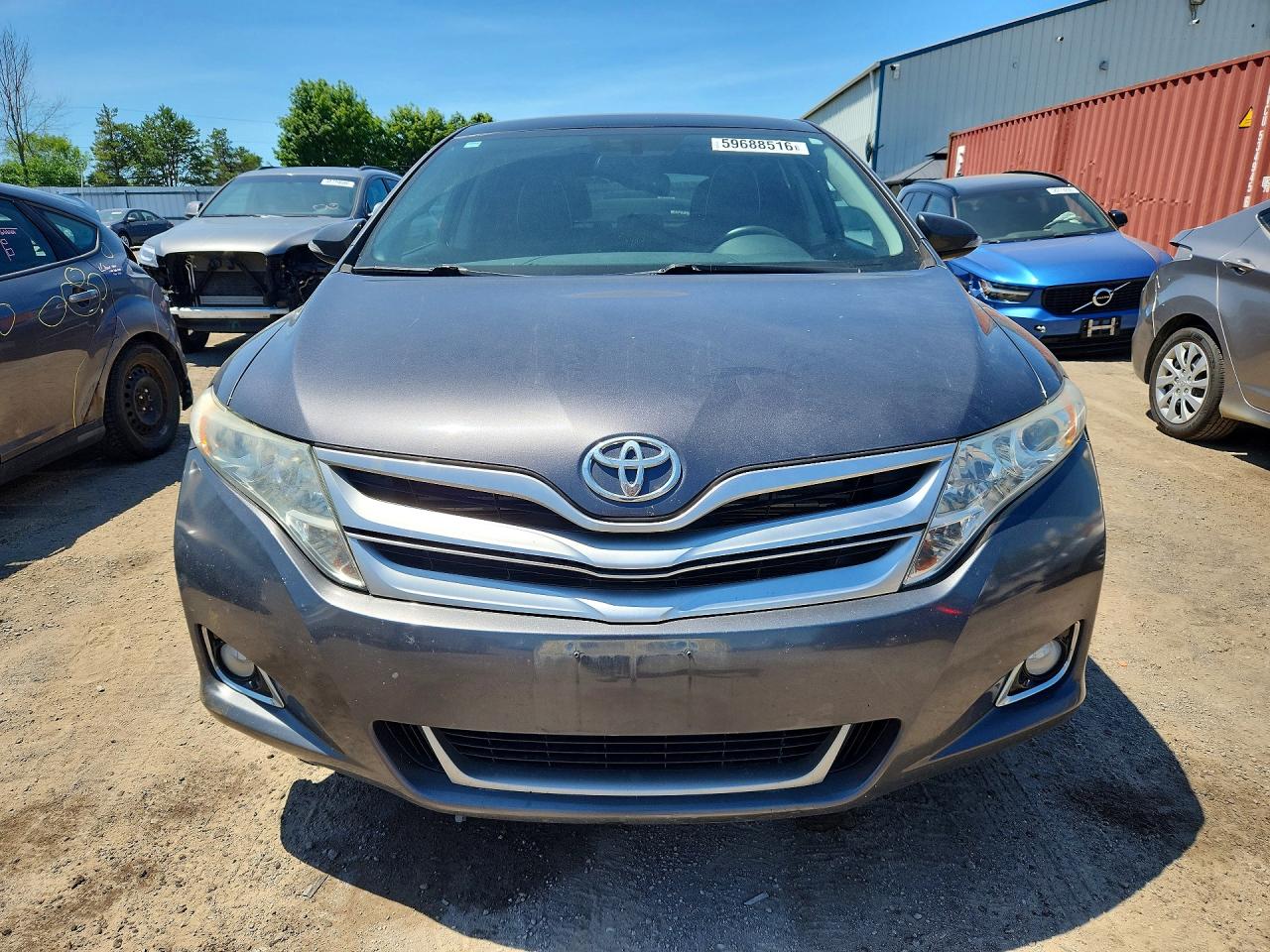 2014 Toyota Venza Le Серебряный vin: 4T3BK3BB9EU108901