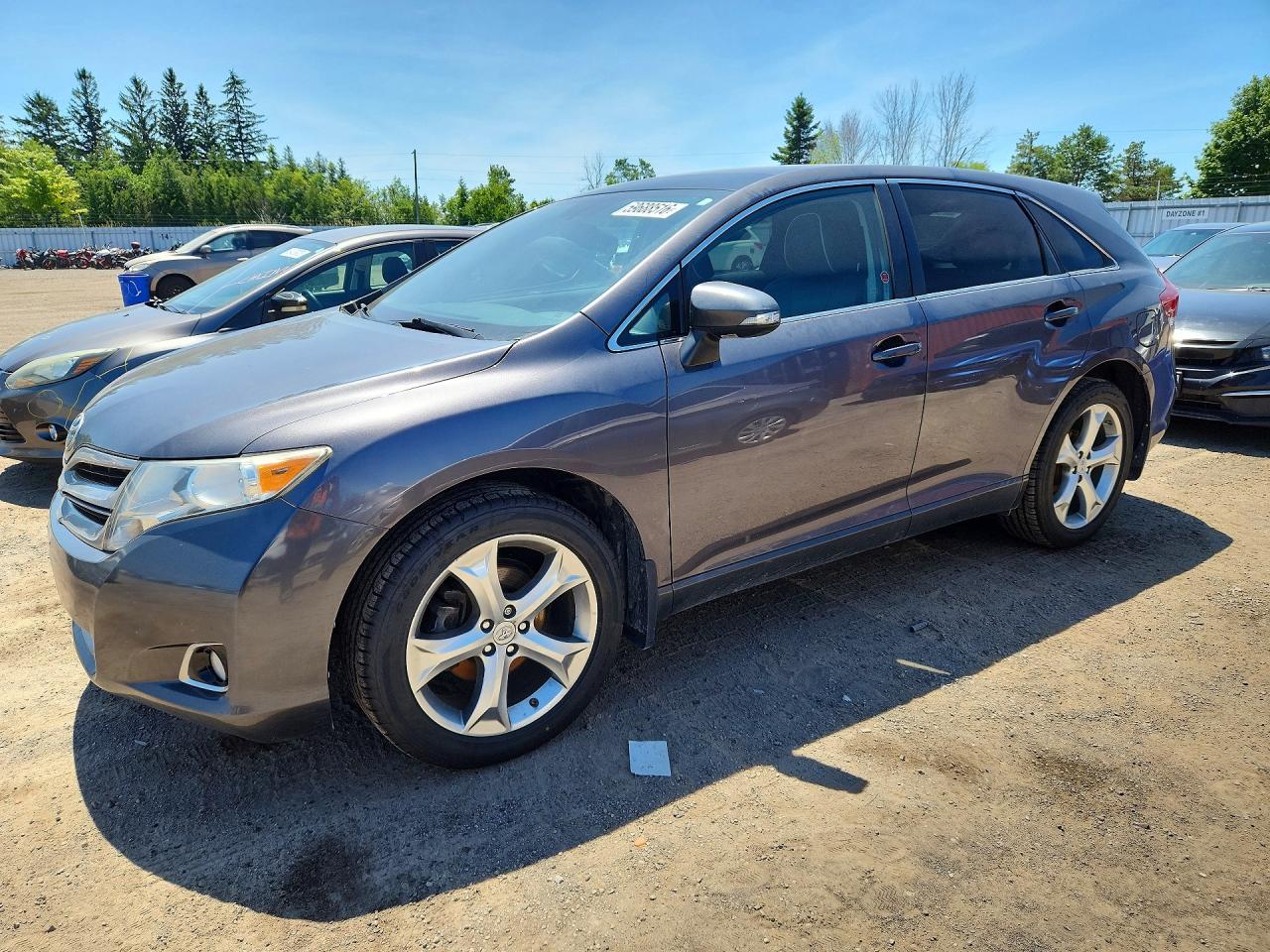 2014 Toyota Venza Le Серебряный vin: 4T3BK3BB9EU108901