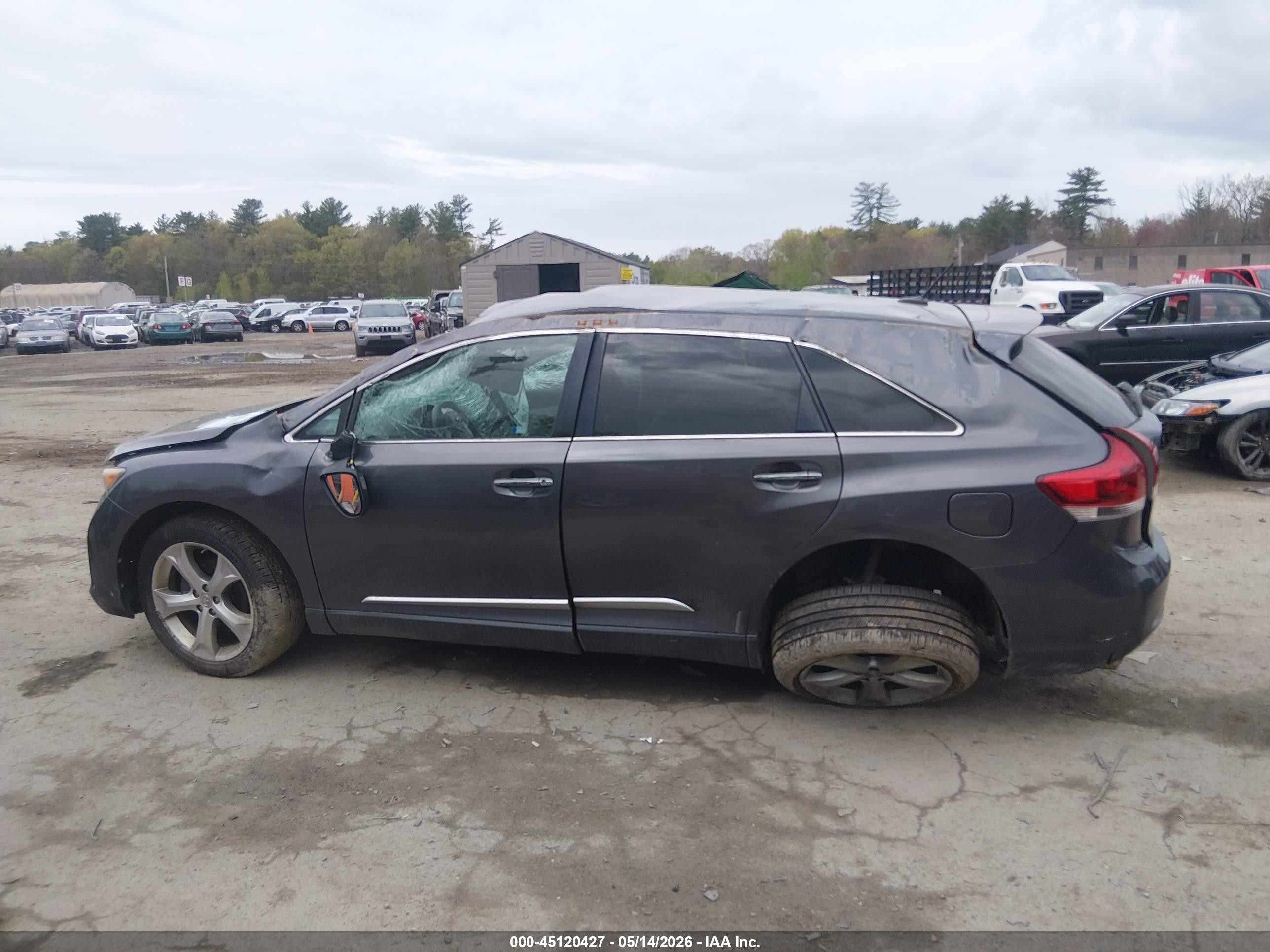 2015 Toyota Venza Xle V6 Gray vin: 4T3BK3BB9FU109354