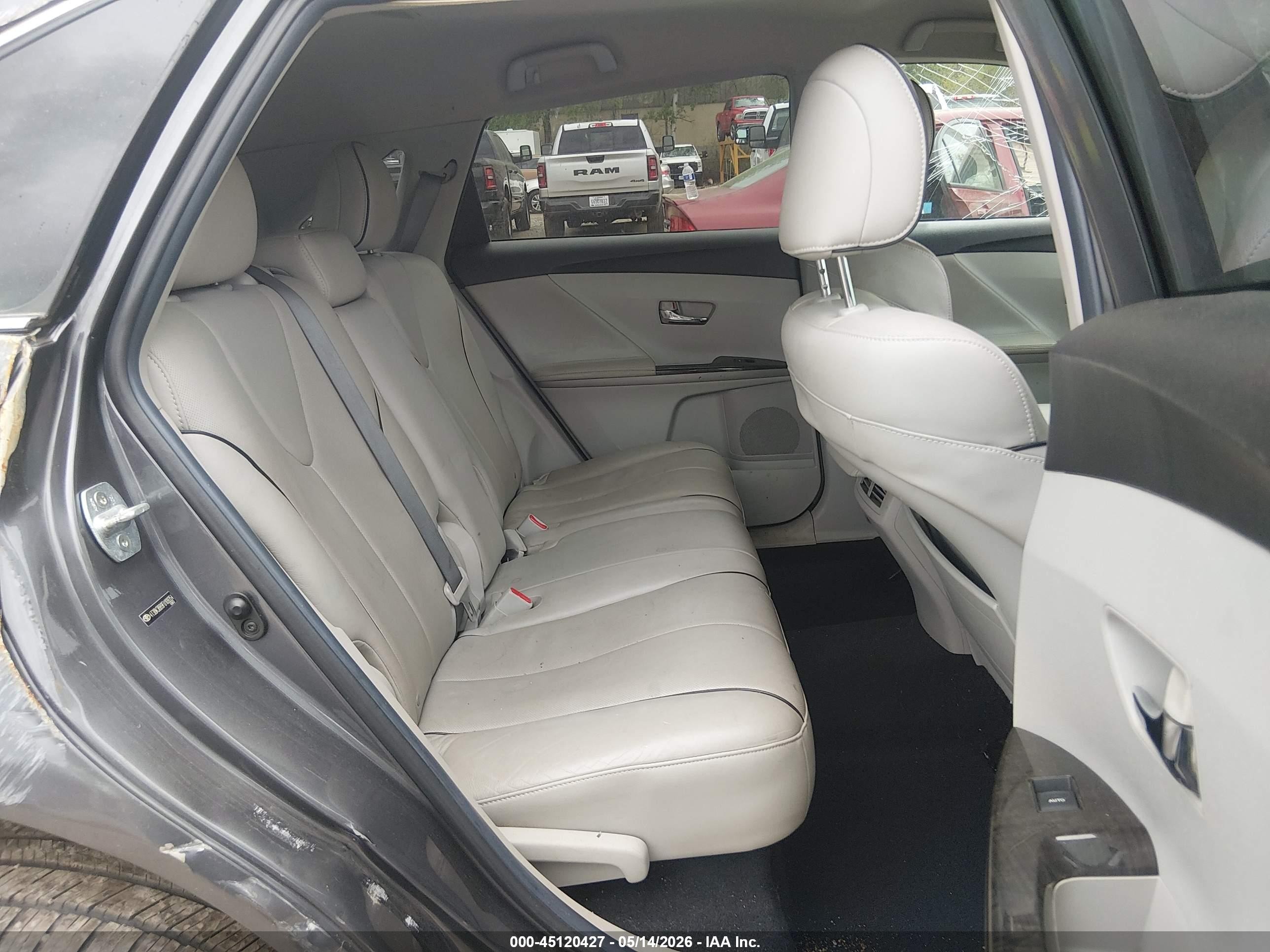 2015 Toyota Venza Xle V6 Gray vin: 4T3BK3BB9FU109354