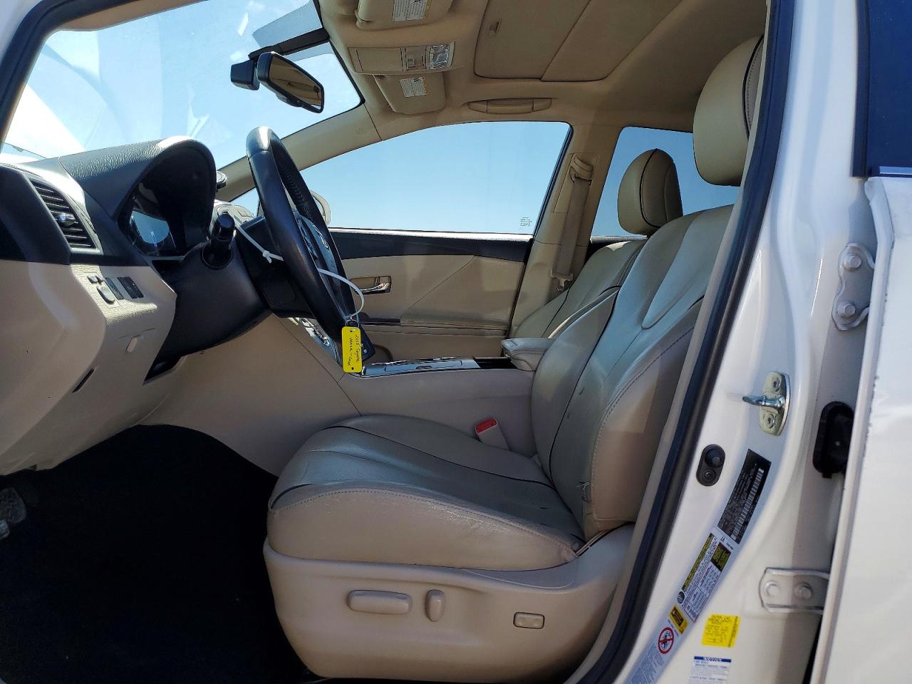 2015 Toyota Venza Limited White vin: 4T3BK3BB9FU111931