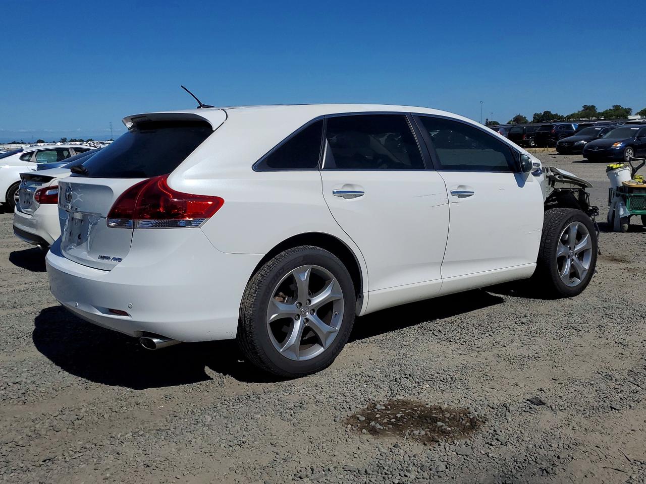 2015 Toyota Venza Limited White vin: 4T3BK3BB9FU111931