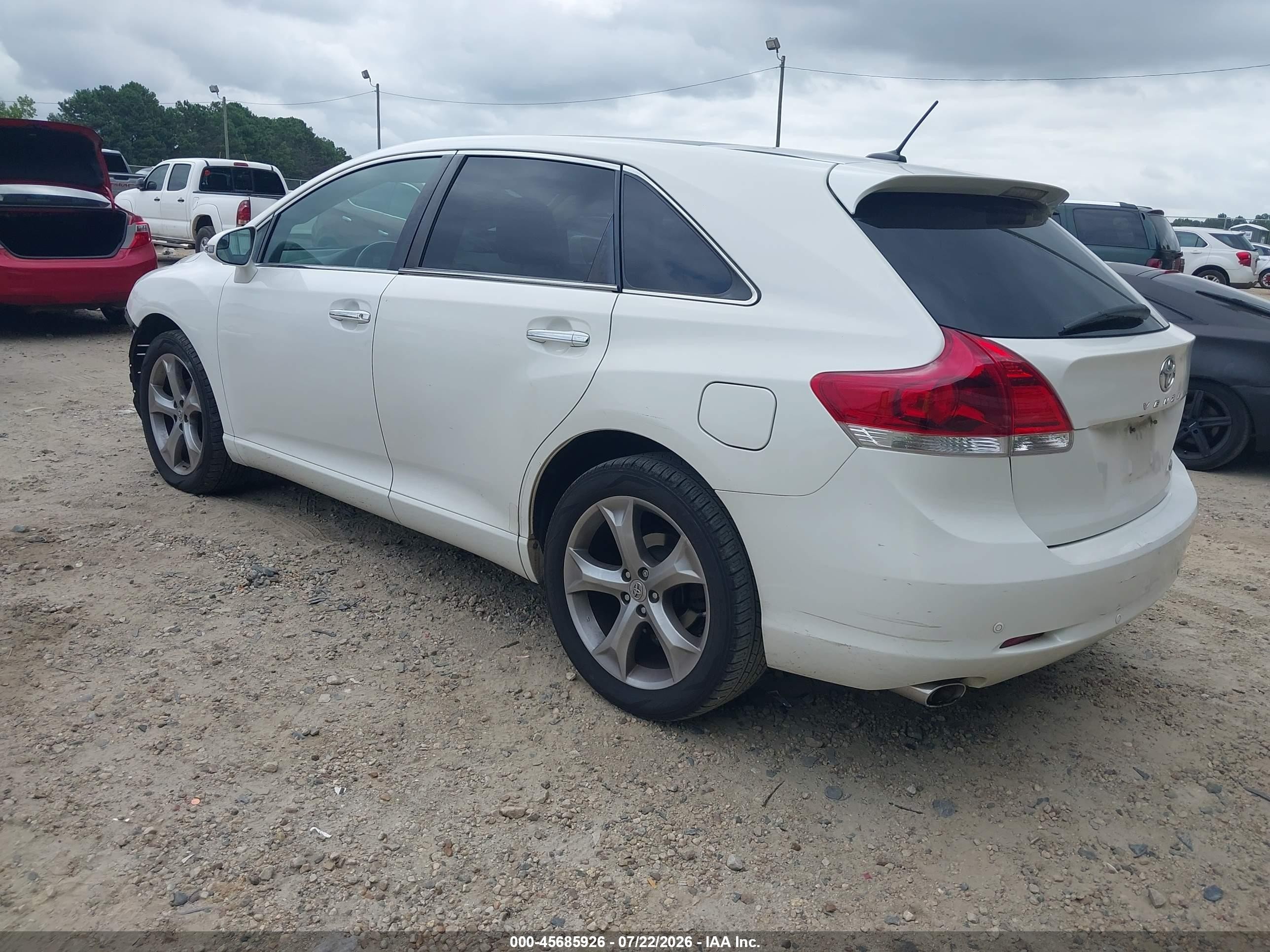 2015 Toyota Venza Limited V6 White vin: 4T3BK3BB9FU113002