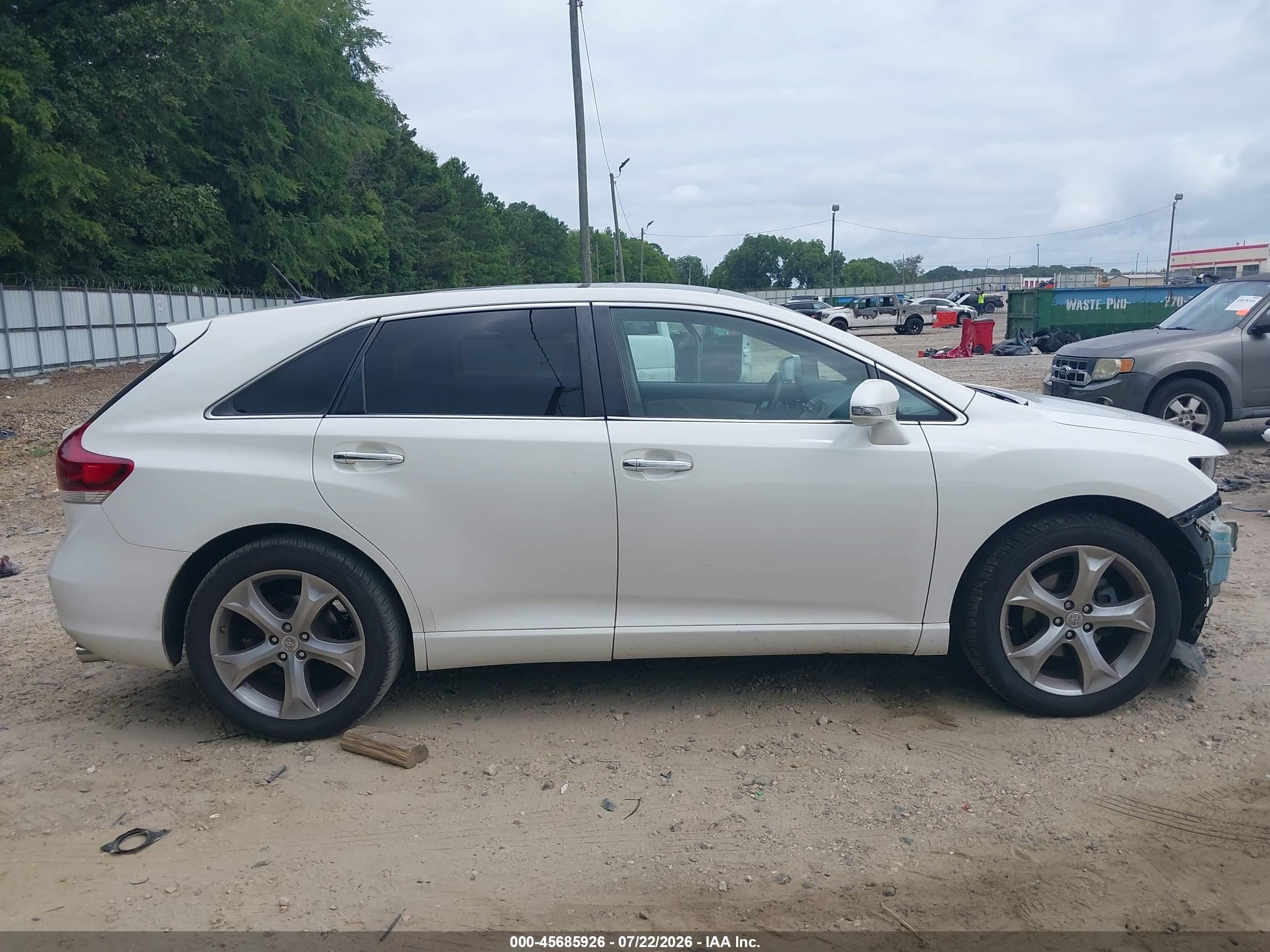 2015 Toyota Venza Limited V6 White vin: 4T3BK3BB9FU113002