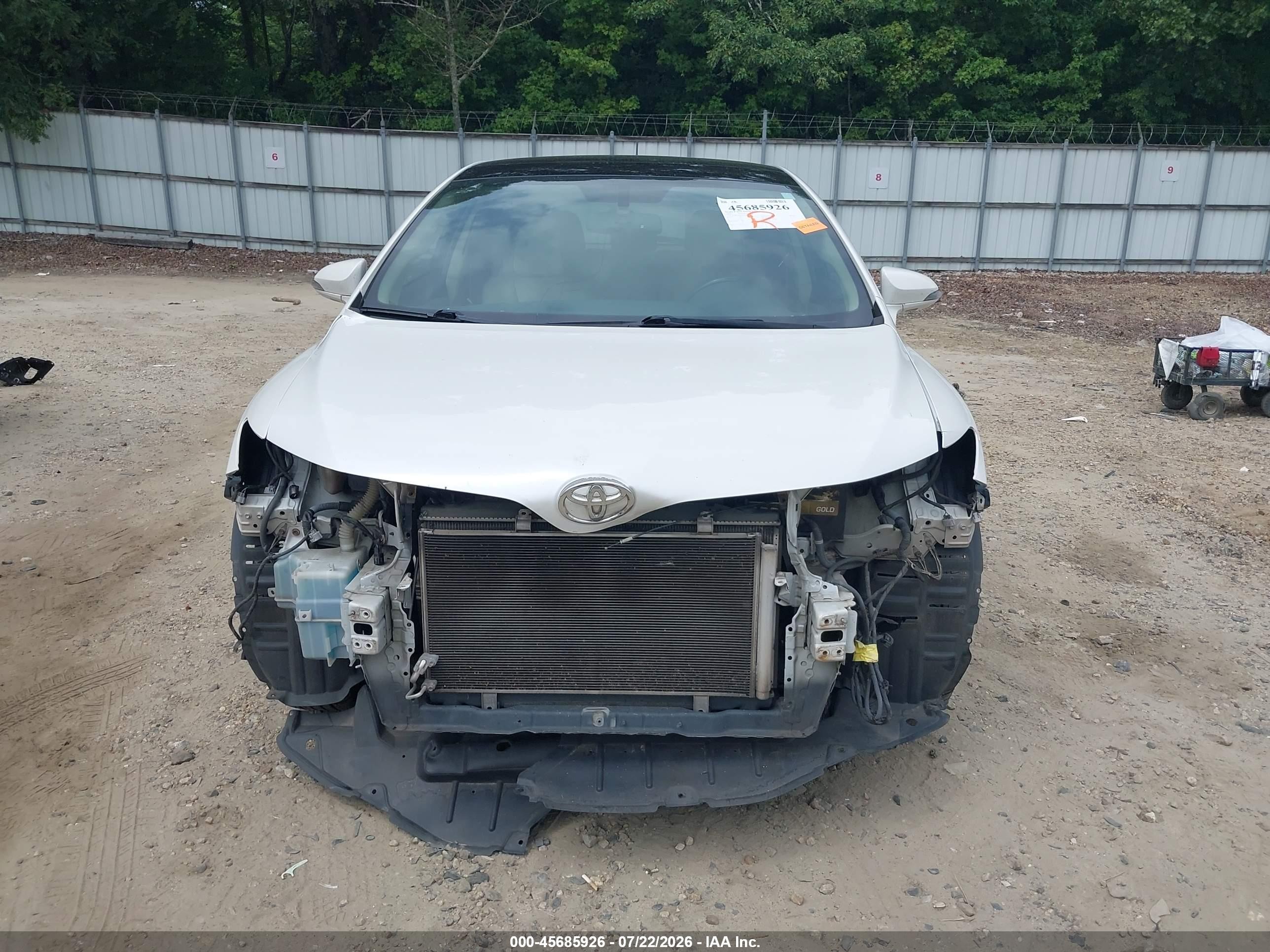 2015 Toyota Venza Limited V6 White vin: 4T3BK3BB9FU113002