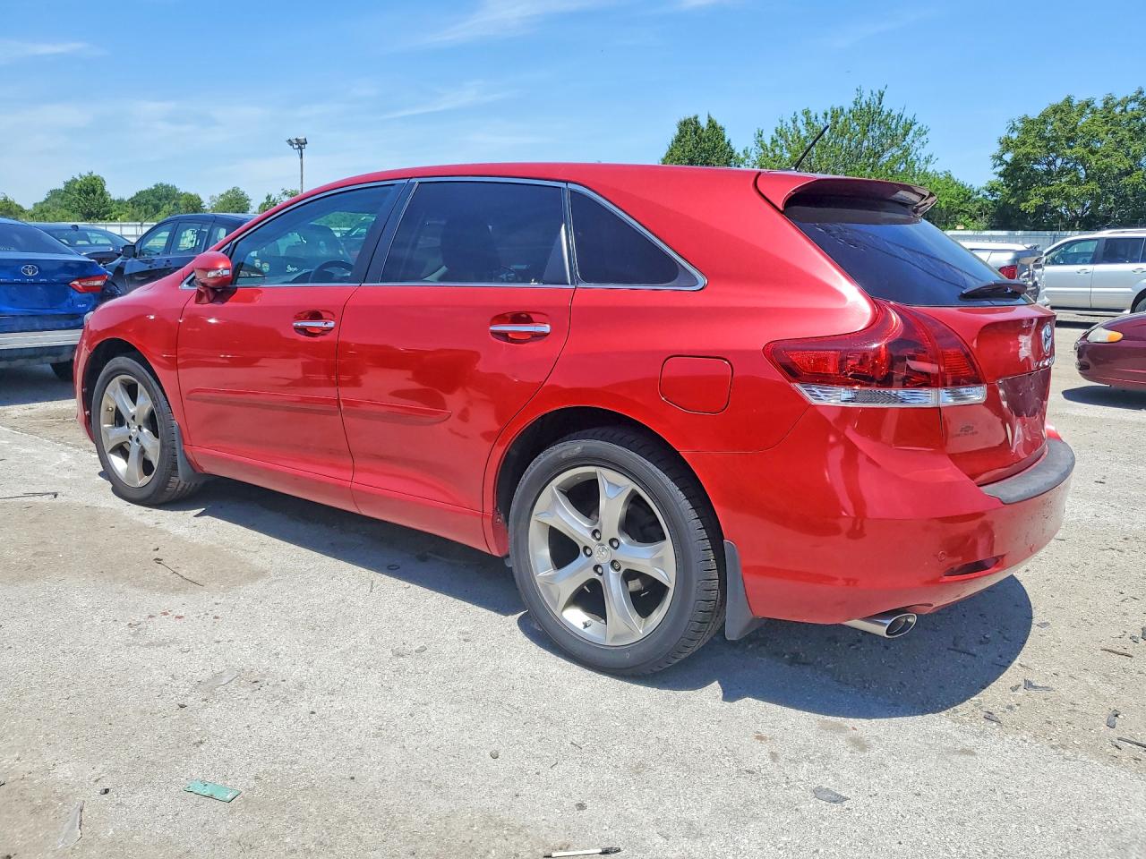 2015 Toyota Venza Xle Red vin: 4T3BK3BB9FU113341