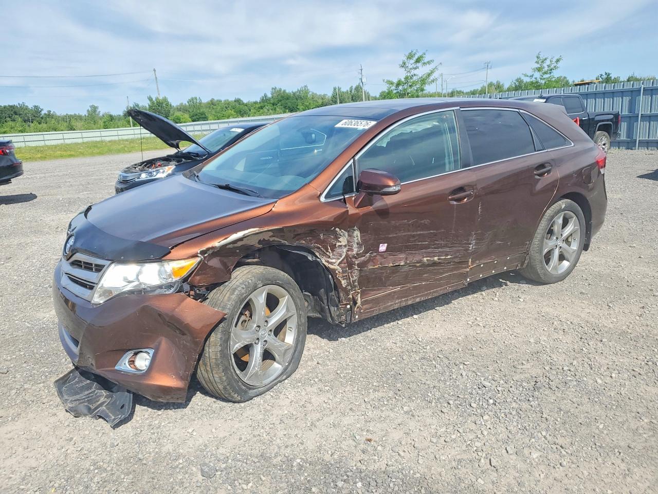 2015 Toyota Venza Xle Brown vin: 4T3BK3BB9FU120452