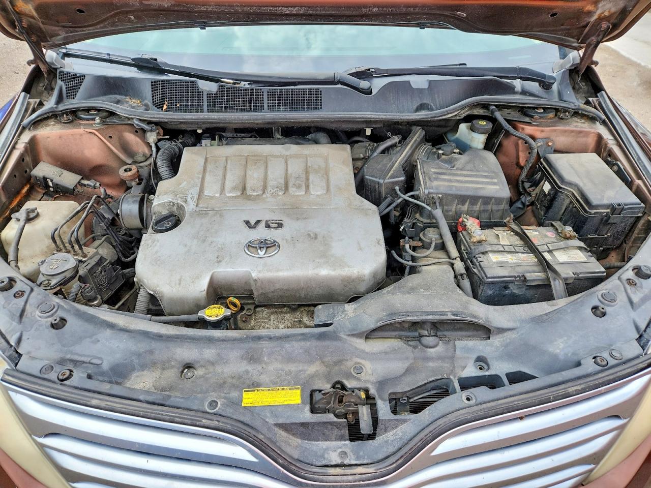 2010 Toyota Venza Awd V6 Brown vin: 4T3BK3BBXAU038786