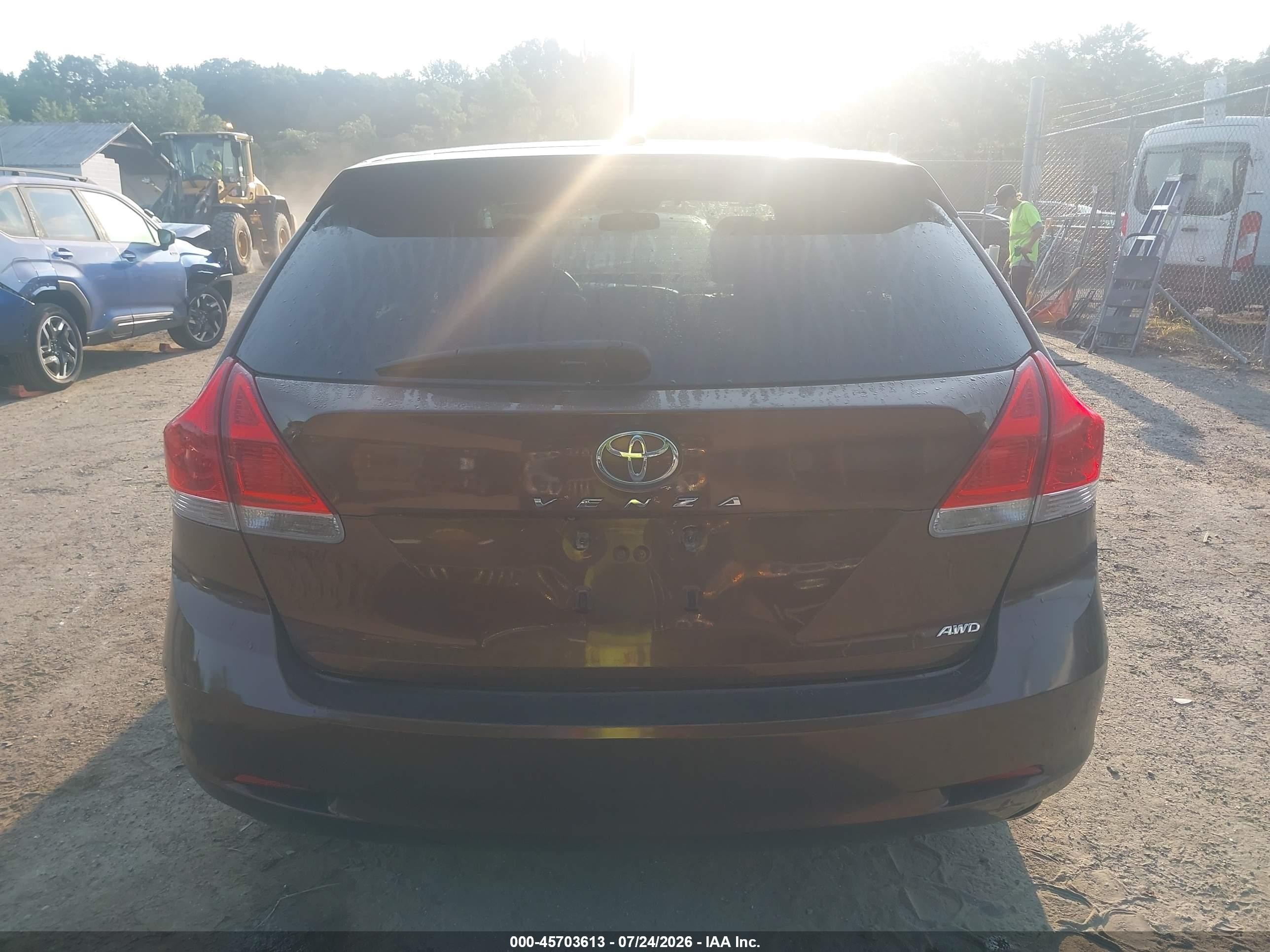 2010 Toyota Venza Base V6 Коричневый vin: 4T3BK3BBXAU043096